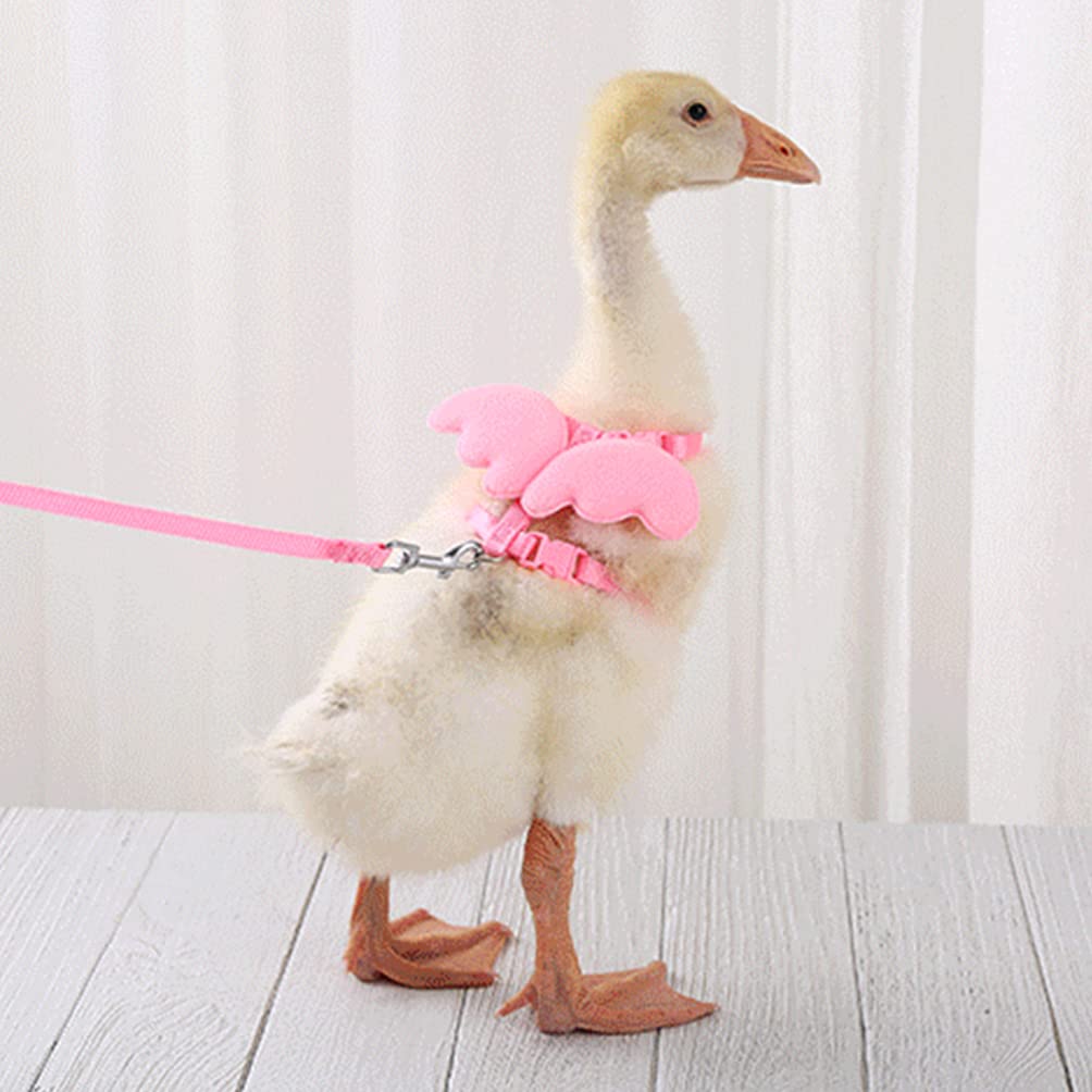 1pc Adjustable Goose Harness with Leash - Durable Pet Walking Rope for Outdoor Use - Perfect for Ducks, Chickens & Small Pets - Great for Backyard, Farm & Park Adventures