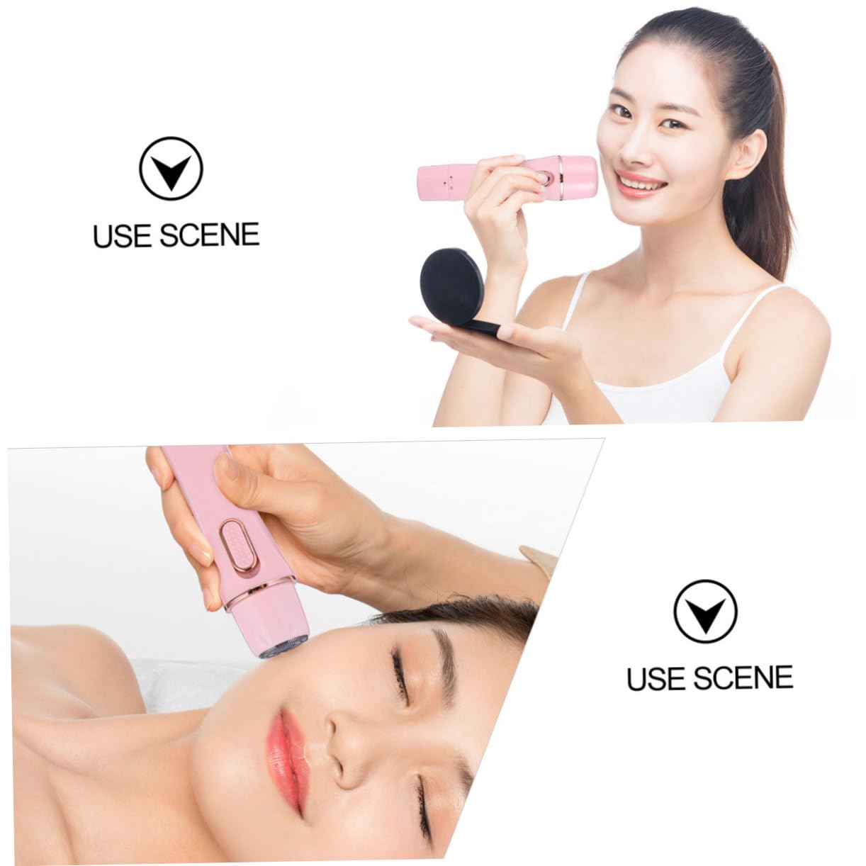 Best Electric Razor for Women - USB Rechargeable Hair Removal Shaver - Safe & Painless Bikini & Leg Hair Remover - Perfect for Travel, Gym & Home Use