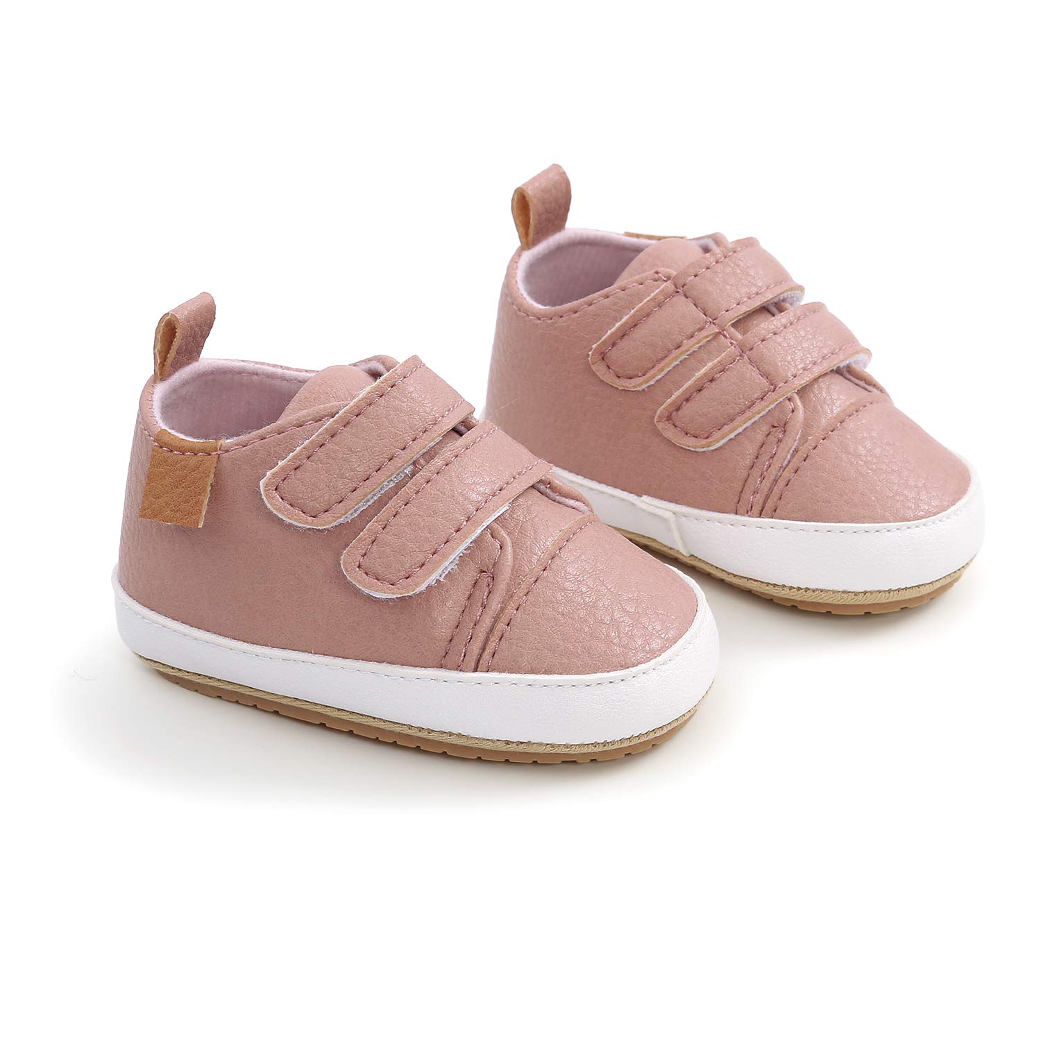 Non-Slip Baby Walking Shoes for Boys & Girls - Soft Sole Infant Sneakers for First Steps, Toddler Crib Shoes - Perfect for Indoor Play, Outdoor Walks & Early Learning Development