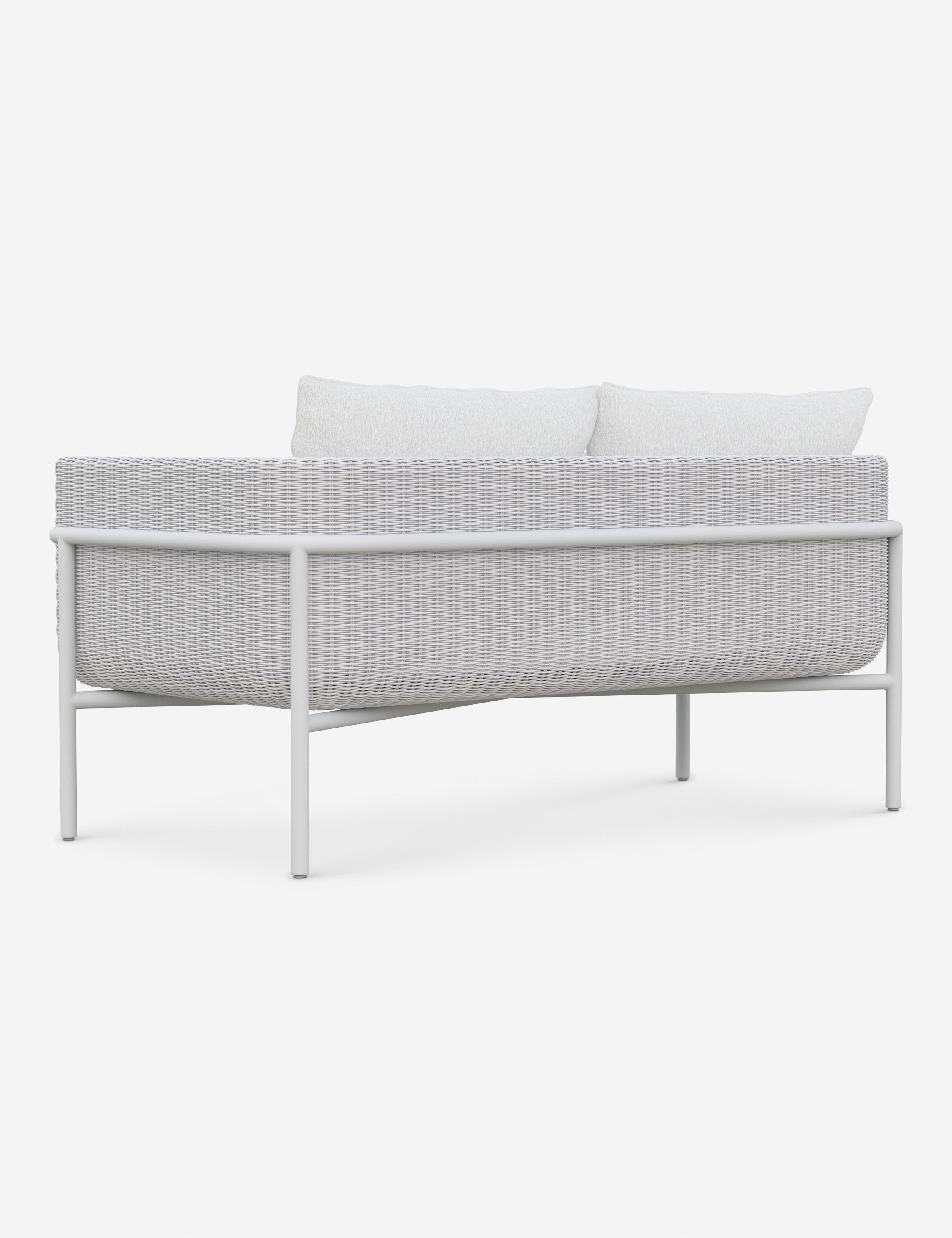 Camira Indoor Outdoor Loveseat - Comfortable 2-Seater Sofa for Patio, Garden & Living Room - Perfect for Relaxing & Entertaining