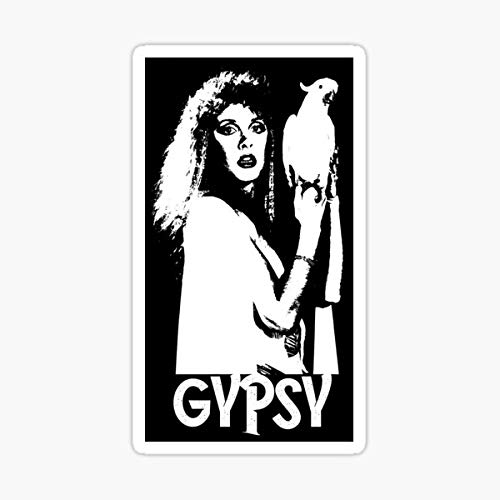 Stevie Gypsy White Stencil Sticker - Decorative Vinyl Decals for Cars, Trucks, Laptops, Walls & Windows - Waterproof & Durable Graphic Art for Auto, Home & Office Decor