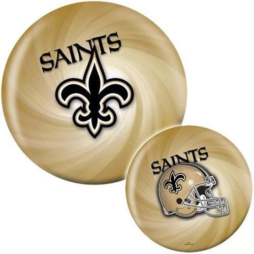 New Orleans Saints NFL Themed Bowling Ball - Perfect for Game Day Parties, Sports Fans & Bowling Enthusiasts
