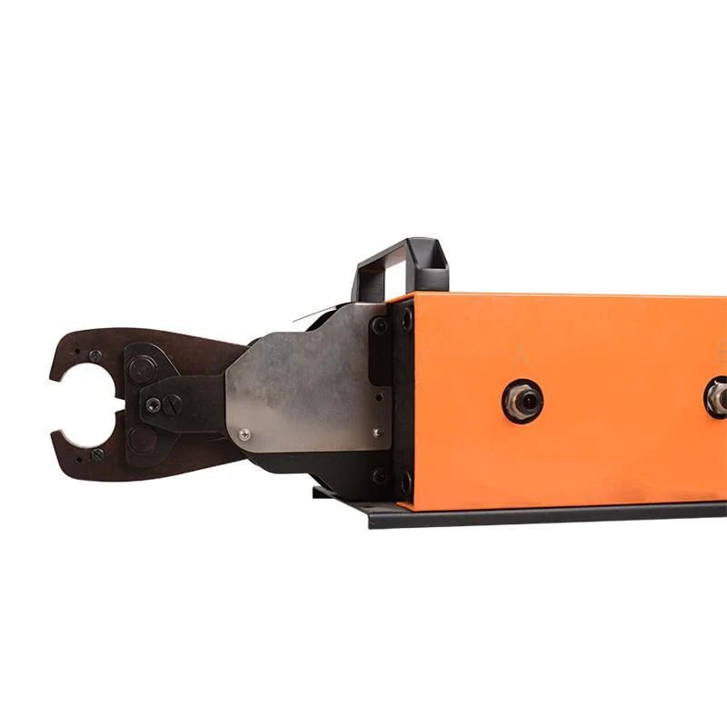 Heavy Duty Pneumatic Crimping Tool for 6-240mm² Battery Cable Lugs | 9 Interchangeable Jaw Pairs | Professional Electrical & Automotive Wiring Applications