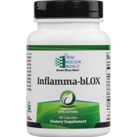 Orthomolecular Inflamma bLOX - Natural Anti-Inflammatory Supplement for Joint Pain Relief & Immune Support - Ideal for Athletes & Active Lifestyles