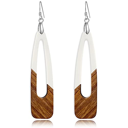 A-Long Dangle-White