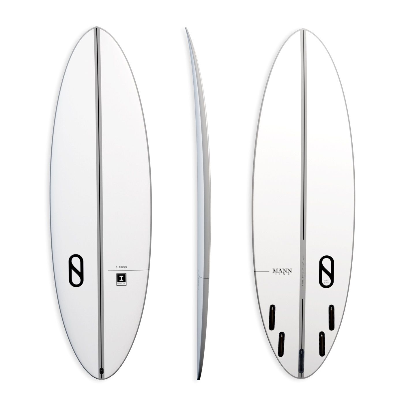 Firewire Slater Designs S Boss 5'10 Surfboard with Futures Fins - High Performance Shortboard for Waves & Beach Surfing
