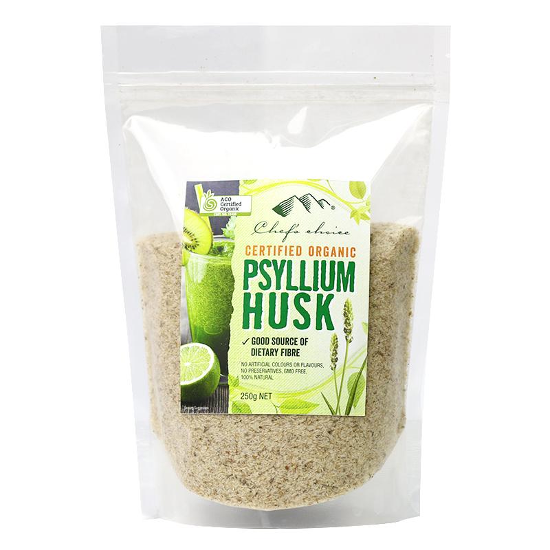 Organic Psyllium Husk Powder for Baking & Smoothies - 100% Pure Dietary Fiber Supplement for Digestive Health - Gluten-Free, Vegan, Keto-Friendly - Perfect for Bread, Cookies & Weight Loss