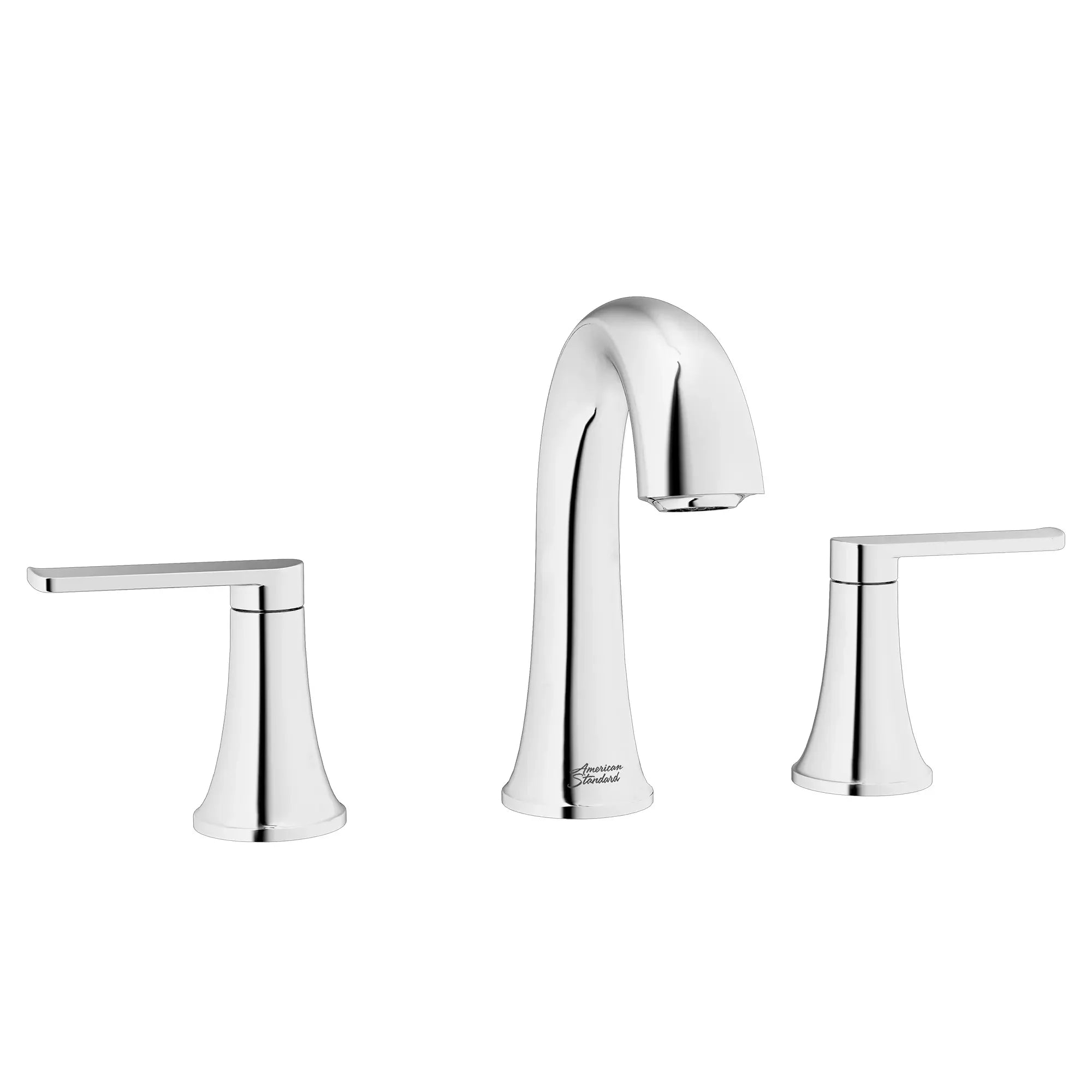 8 Inch Widespread 2-Handle Bathroom Faucet - 1.2 GPM Water-Saving Design with Lever Handle for Sink Vanity & Powder Room Installation