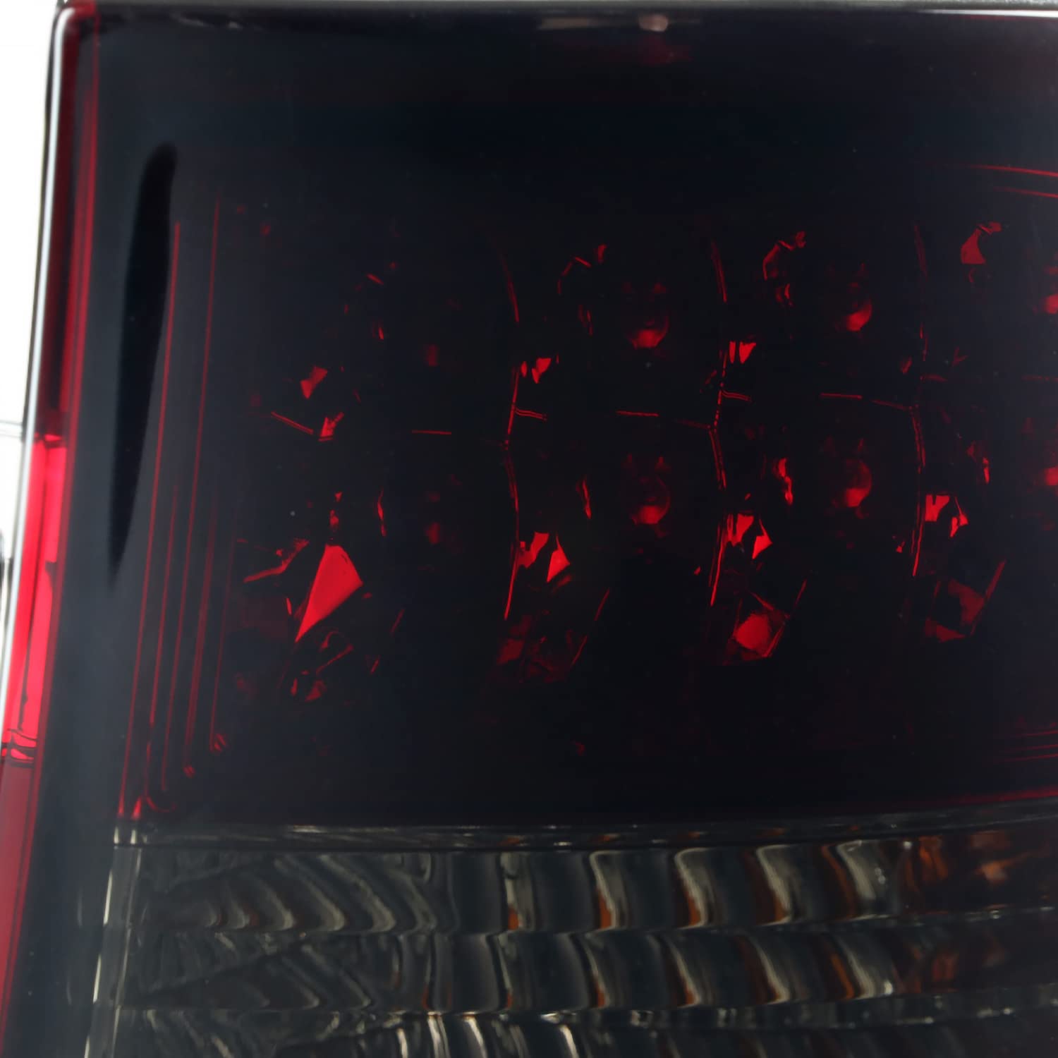 Spec-D Tuning Red Smoke LED Tail Lights for 1998-2005 Mercedes-Benz W163 M-Class - Left & Right Pair Assembly - Enhanced Night Visibility & Style Upgrade for SUVs