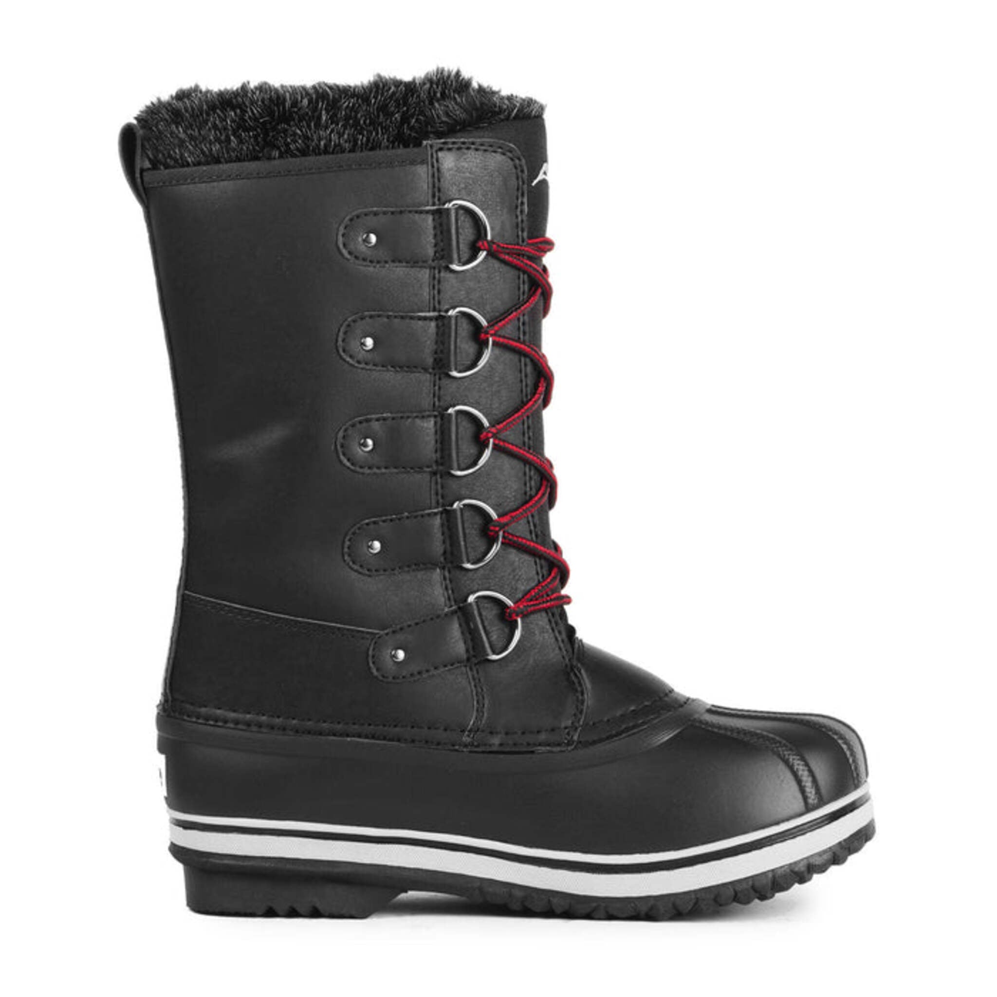 Acton Carolyn Women's Waterproof Winter Work Boots - Insulated Leather, Slip-Resistant Rubber Sole, Removable Insole | Durable for Outdoor Jobs & Cold Weather | Sizes 5-11 | Perfect for Construction, Landscaping & Snowy Conditions