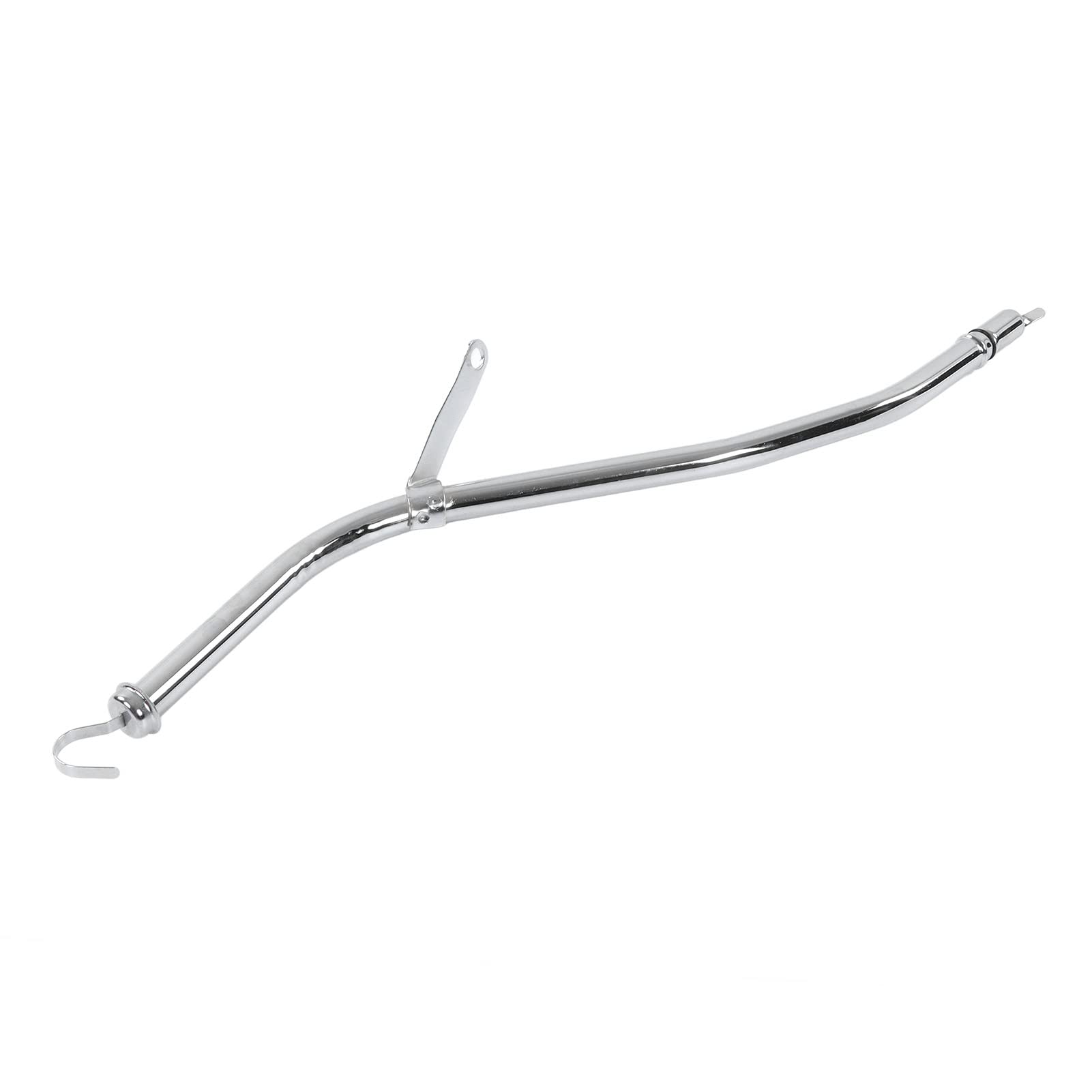 24in Stainless Steel Engine Oil Dipstick Tube for Turbo 400S TH400 Transmission - Chrome Silver Car Accessory | Perfect for Transmission Fluid Checks & Maintenance