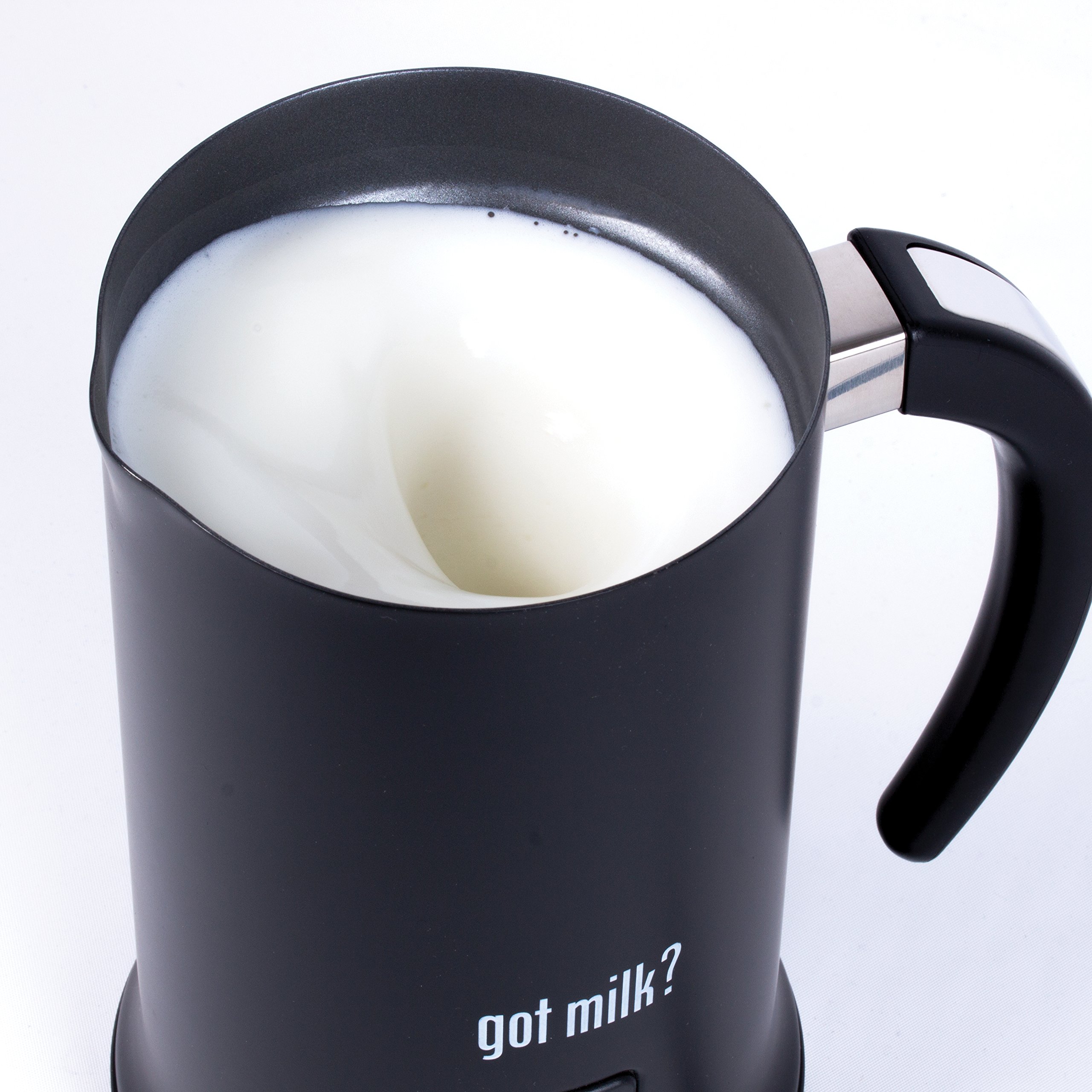 Automatic Milk Frother and Heater - Electric Cappuccino Maker for Latte, Hot Chocolate & Coffee - Perfect for Home, Office & Cafe Use