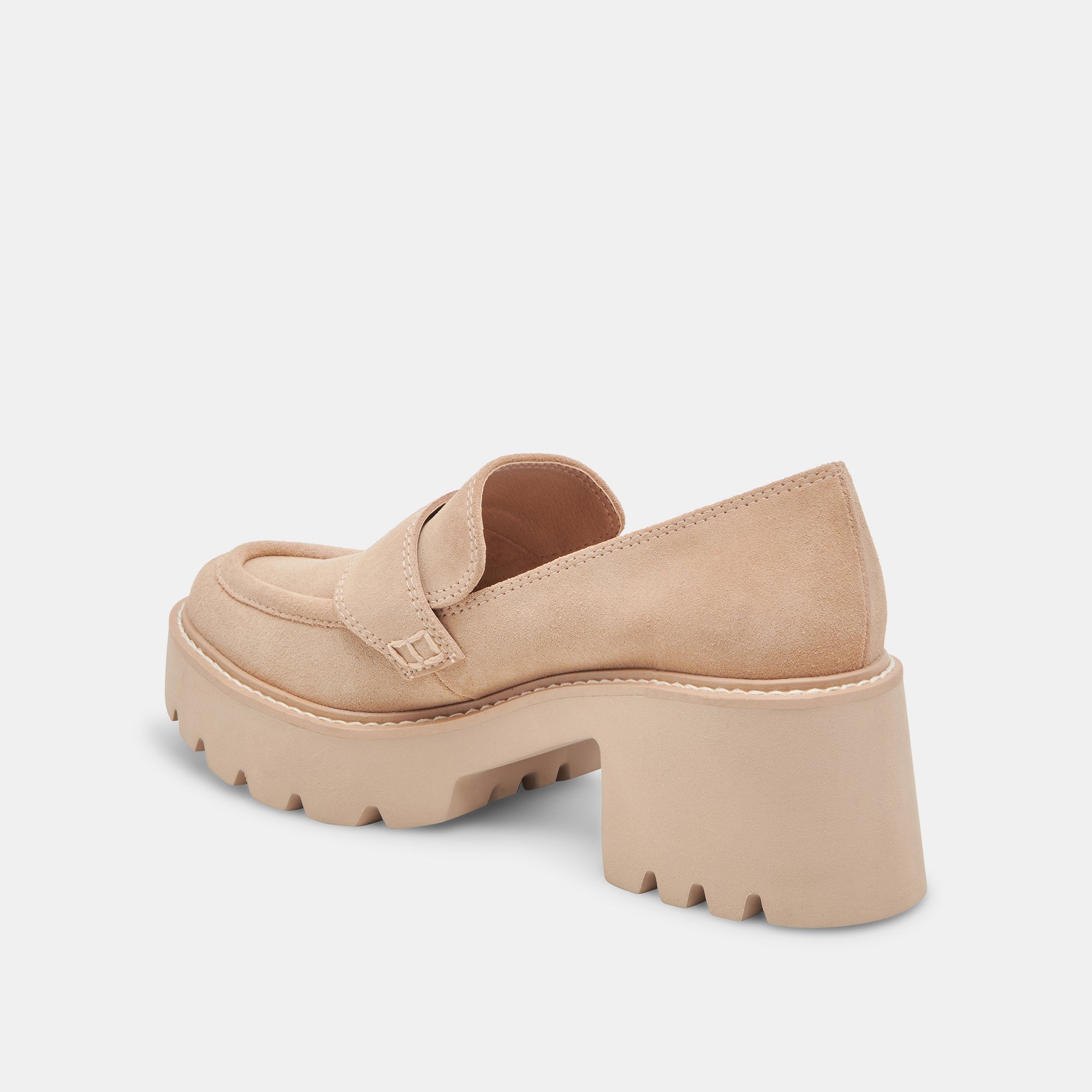 HALONA Loafers for Women - Comfortable Dune Suede Slip-On Shoes, Casual & Office Wear, Lightweight Walking Shoes for Daily Use, Travel, and Work