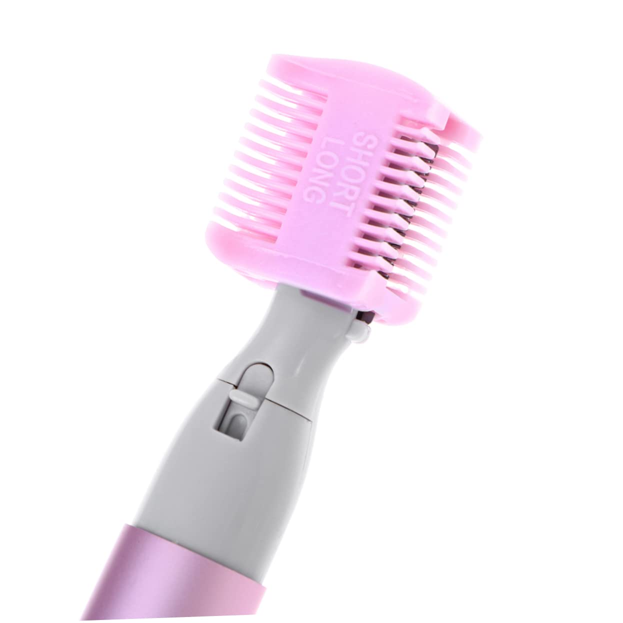 Electric Eyebrow Trimmer for Women - Painless Eyebrow Hair Removal Device & Shaper - Rechargeable Eyebrow Shaver with Precision Blades - Perfect for Eyebrow Grooming, Shaping and Maintenance at Home or Travel (Pink)