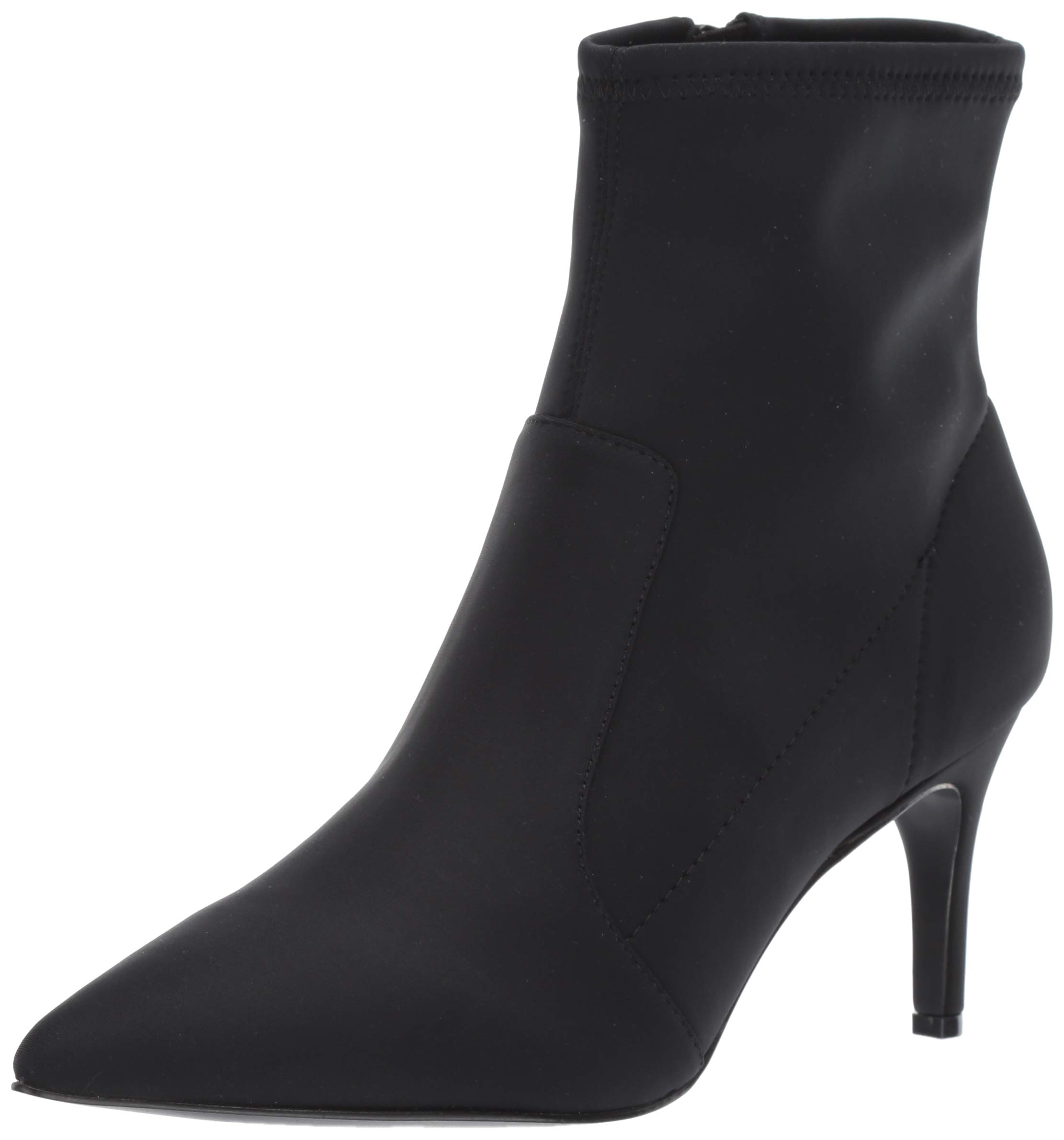 Charles David Women's Pride Ankle Boot - Black Leather Fashion Booties for Women, Comfortable Low Heel Boots, Perfect for Fall Winter Outfits, Office Wear & Casual Occasions