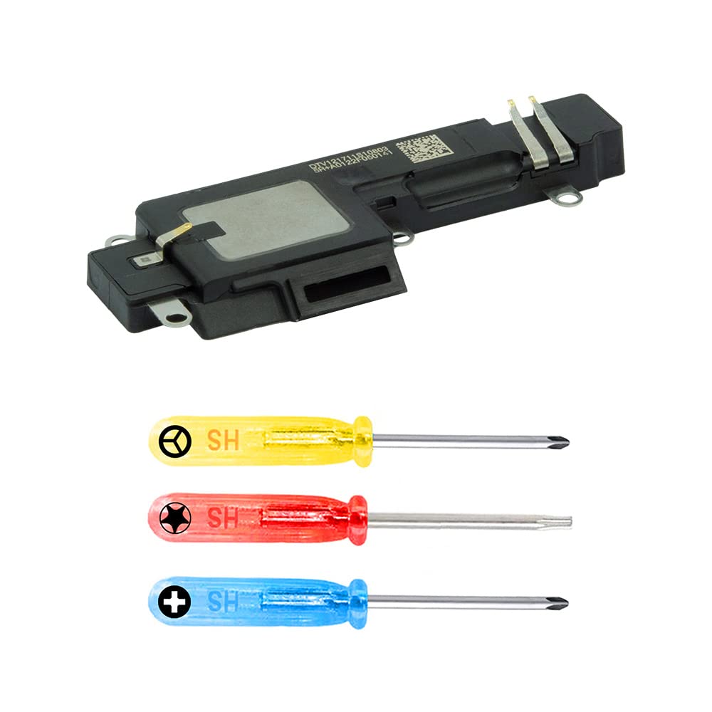 MMOBIEL iPhone 13-6.1 Inch Loud Speaker Replacement (2021 Model) - Ringer Buzzer Flex Cable with Included Screwdrivers - Perfect for DIY Phone Repairs & Speaker Upgrades