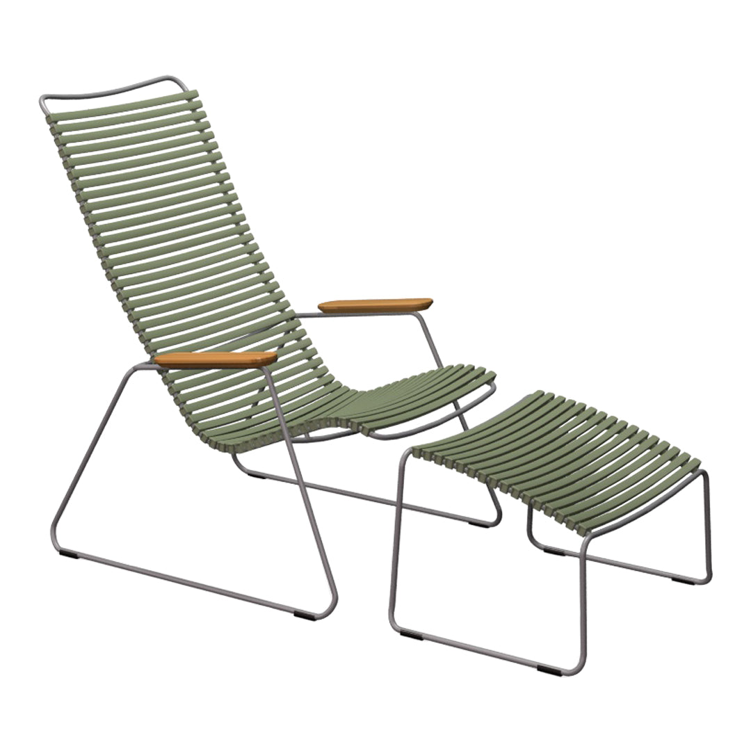 Click Outdoor Footrest - Adjustable & Portable Camping Footrest for Chairs, Perfect for Backyard, Beach, Picnic, and Patio Relaxation