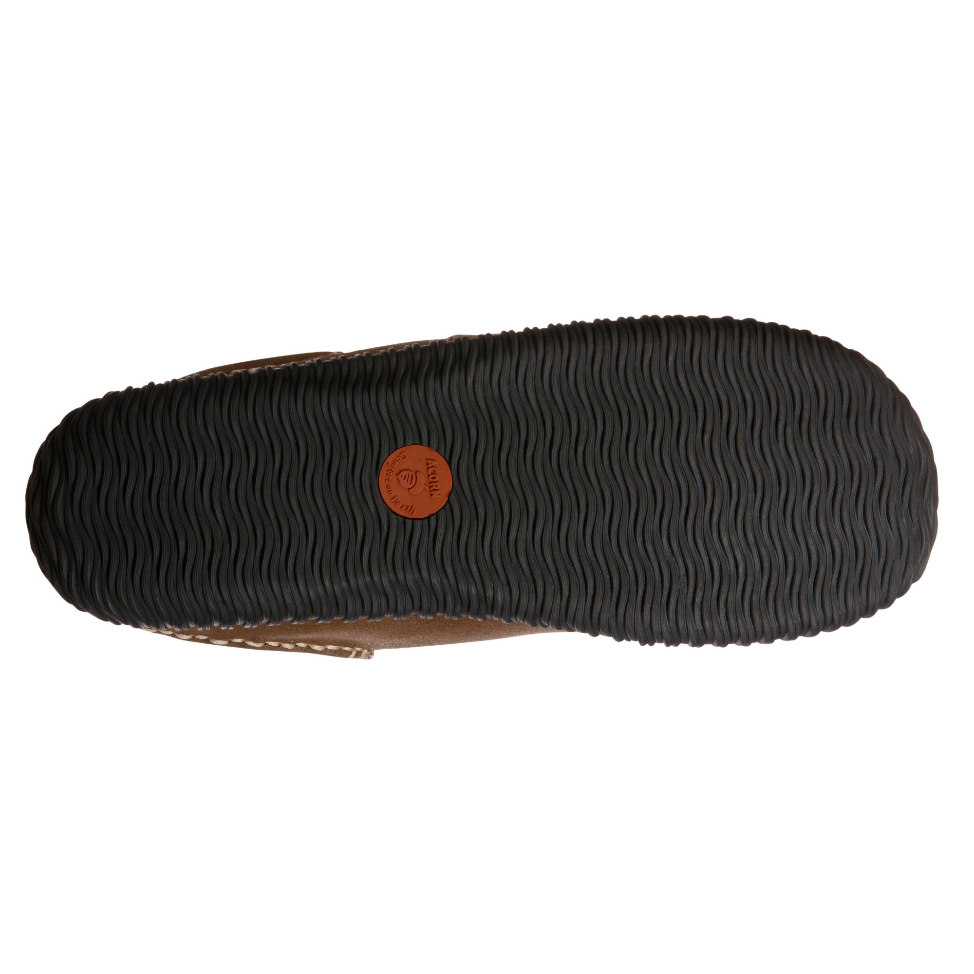 Men's Rambler Moc Slippers with Indoor/Outdoor Sole - Comfortable House Shoes for Relaxing at Home, Running Errands & Light Outdoor Use