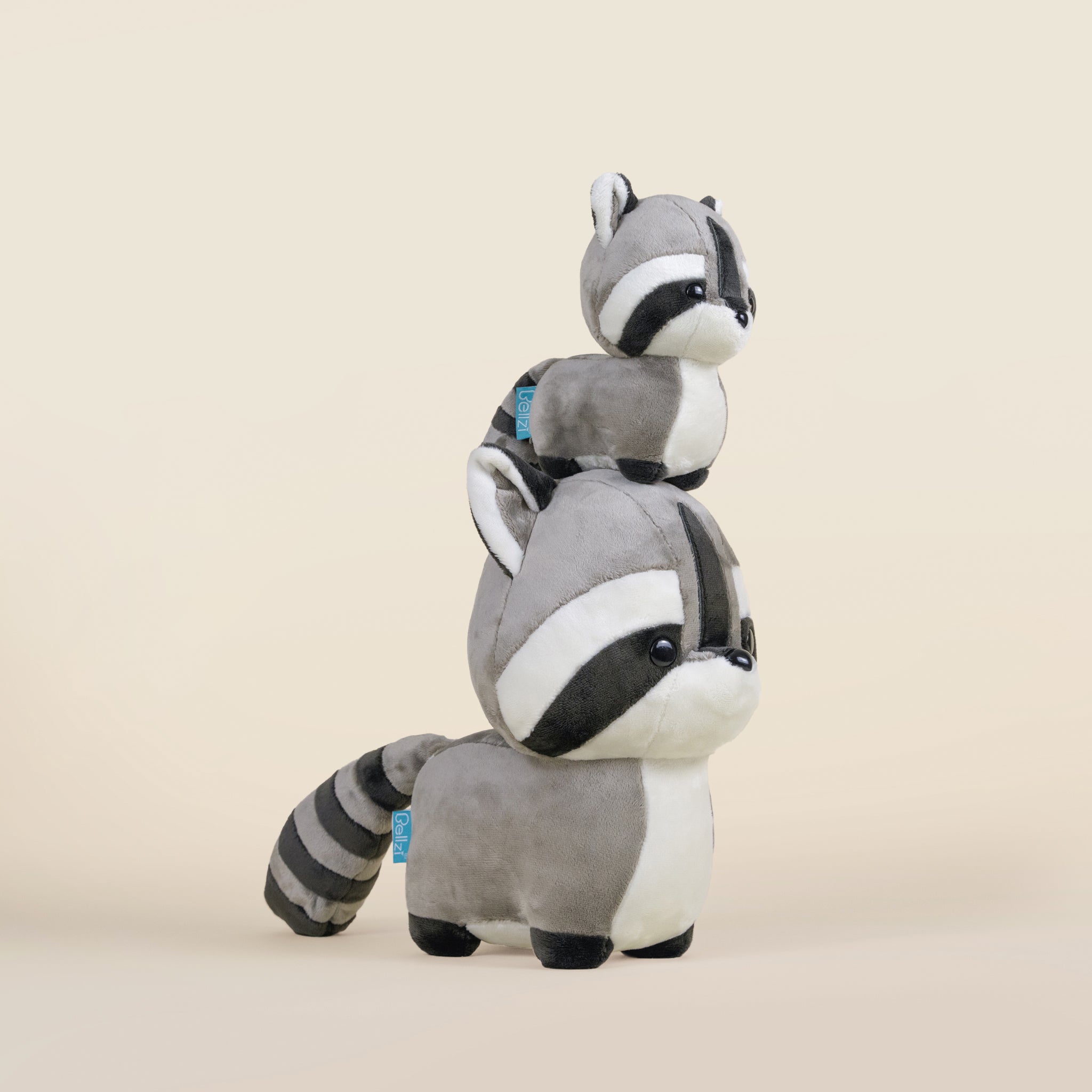 Mini Raccooni Plush Toy - Adorable Raccoon Stuffed Animal for Kids & Collectors | Perfect for Gifts, Nursery Decor, and Cuddling