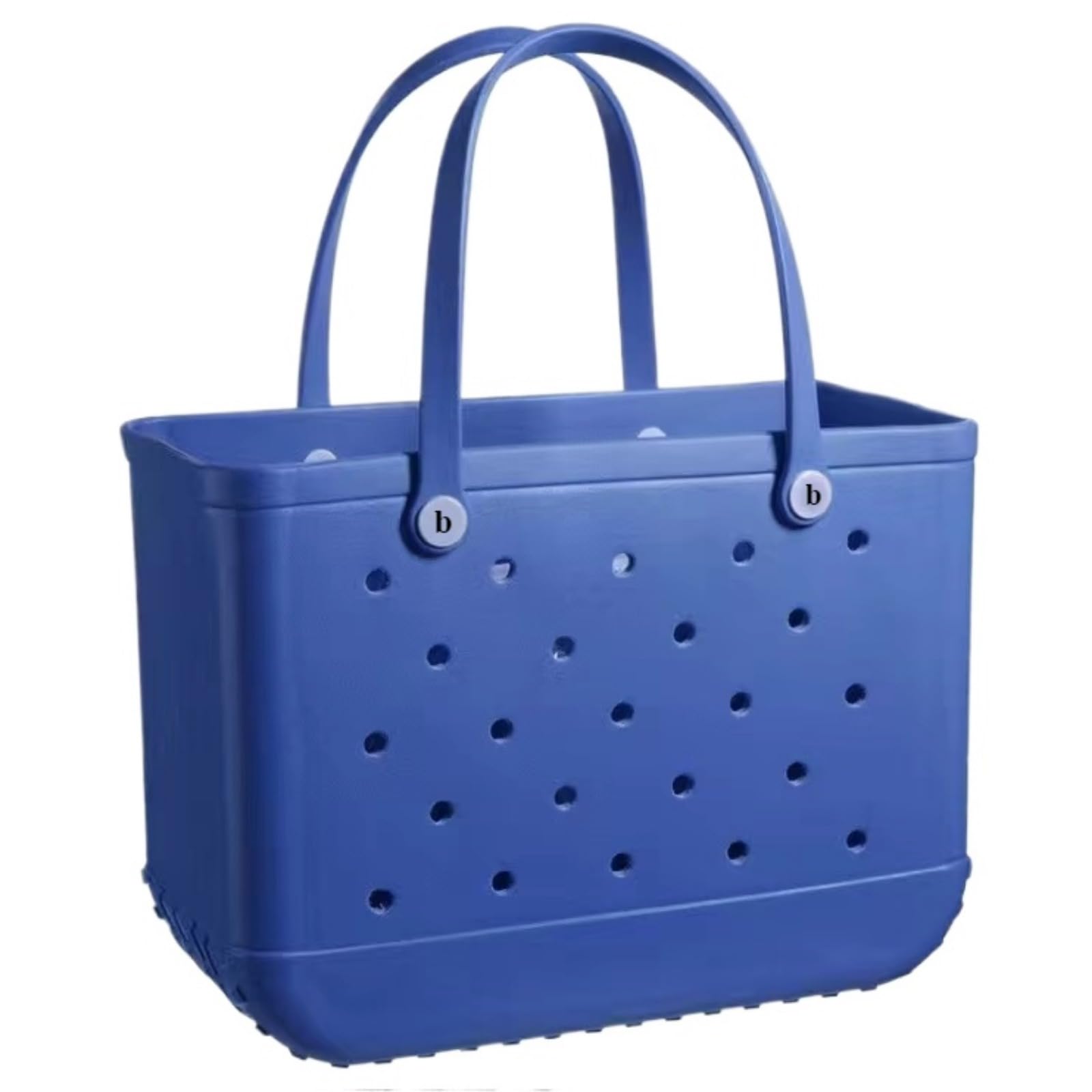 Waterproof Washable Durable Rubber Beach Tote Bag - Lightweight Open Top Pool & Sports Handbag for Women | Perfect for Beach, Swimming, Gym & Outdoor Activities