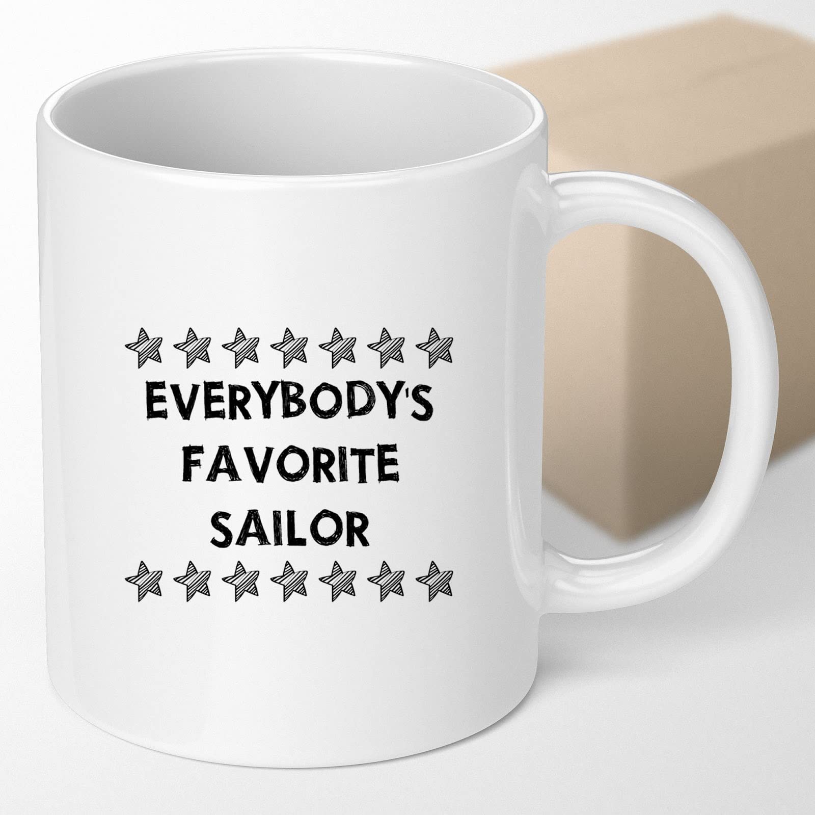 Funny Sailor Coffee Mug - Best Appreciation Gift for Sailors, Family, Coworkers, Dad & Mom - Perfect for Holidays, Birthday & New Year - Ideal for Office, Home & Navy Themed Parties