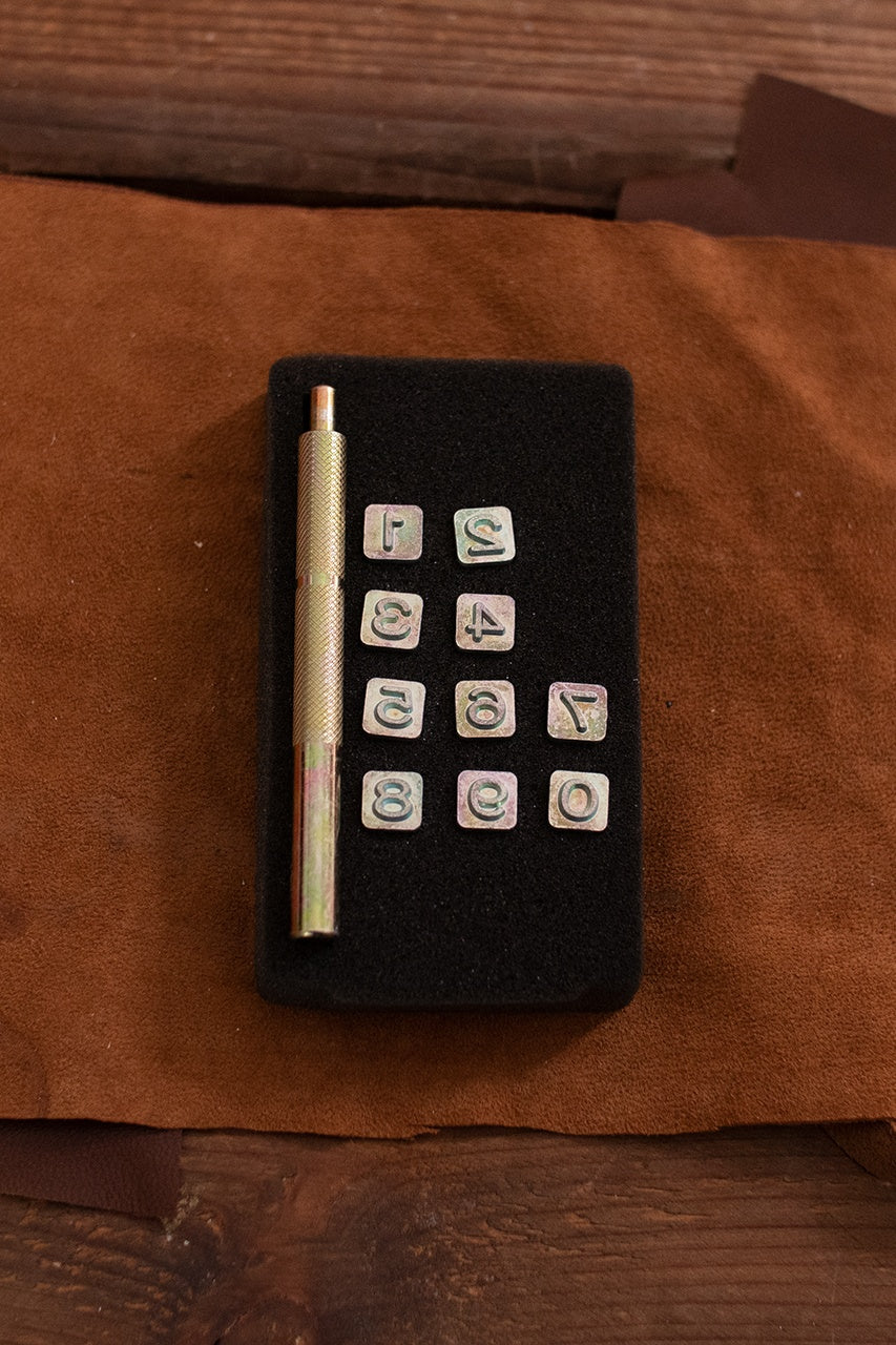 6.4mm Embossing Tool Set with Numbers - Perfect for Scrapbooking, Card Making, and DIY Crafts