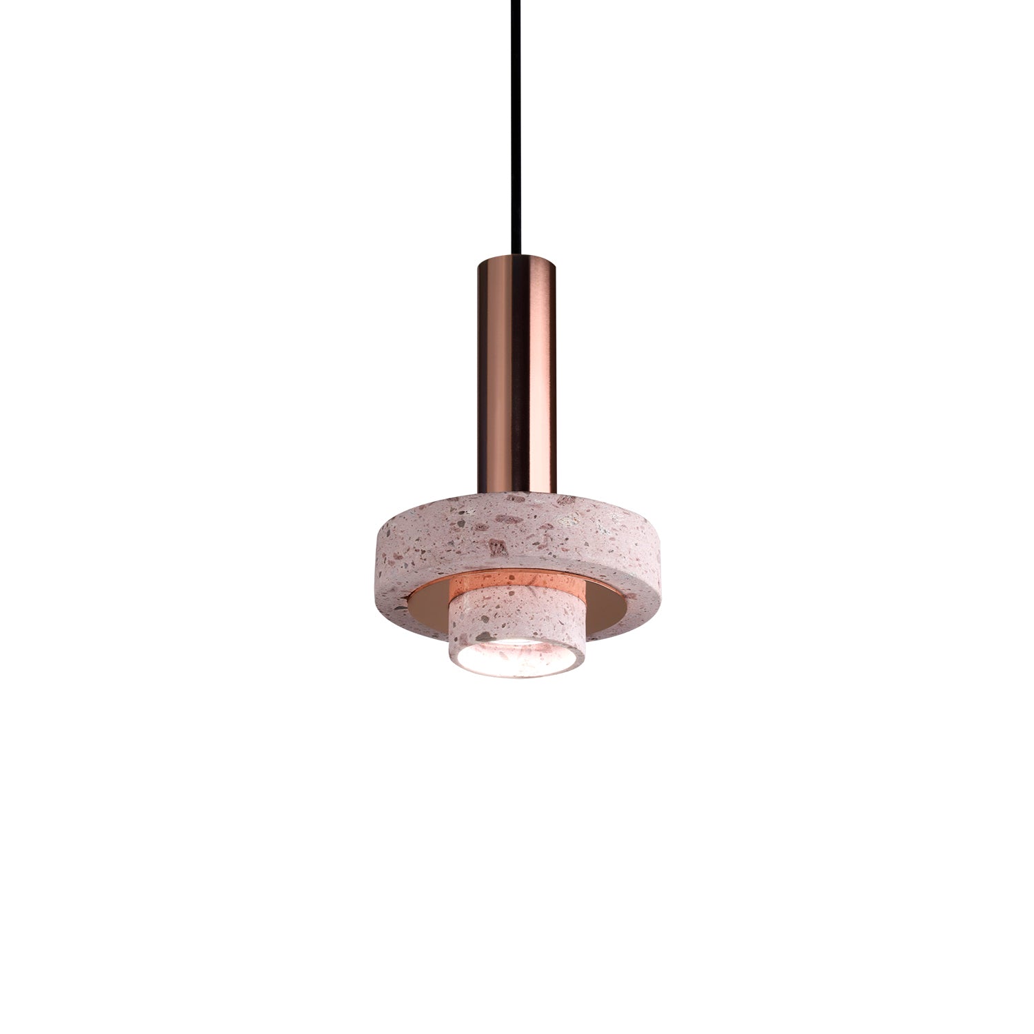 Ambra Pendant Lamp - Modern Hanging Light Fixture for Dining Room, Kitchen, or Living Room Decor - Elegant Glass Ceiling Light with Adjustable Cord