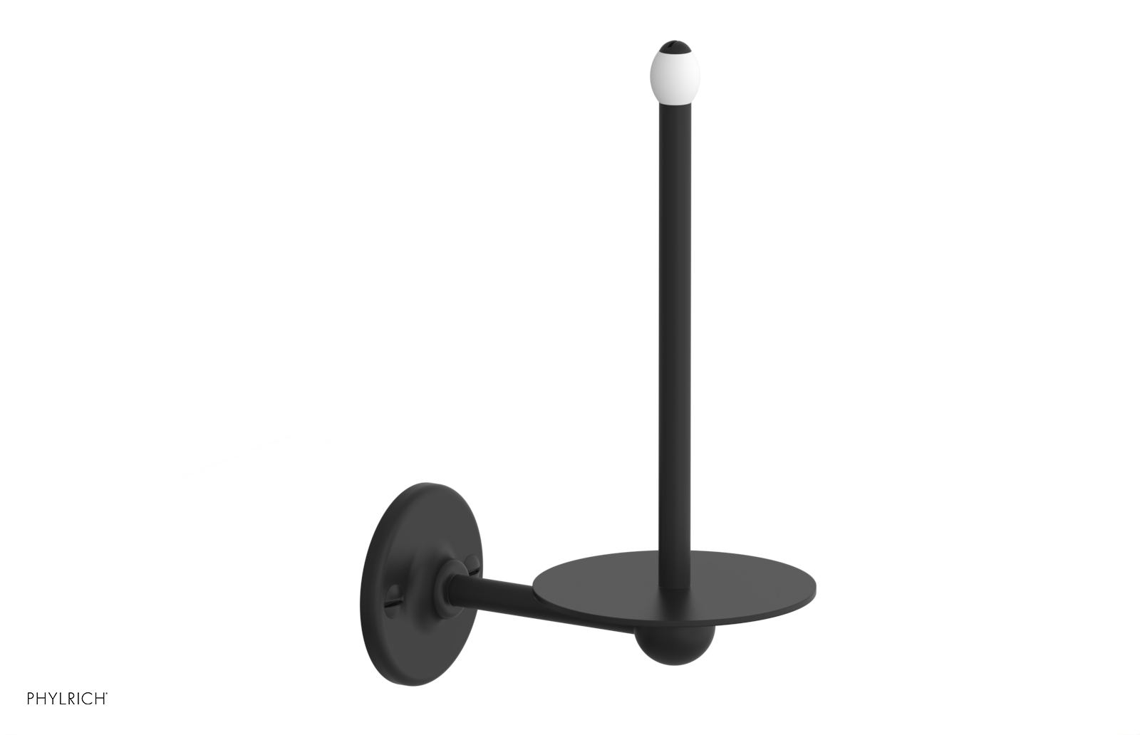 Jamestown Spare Toilet Paper Holder 165 73S - Durable Bathroom Tissue Roll Stand for Home, Office & RV Use