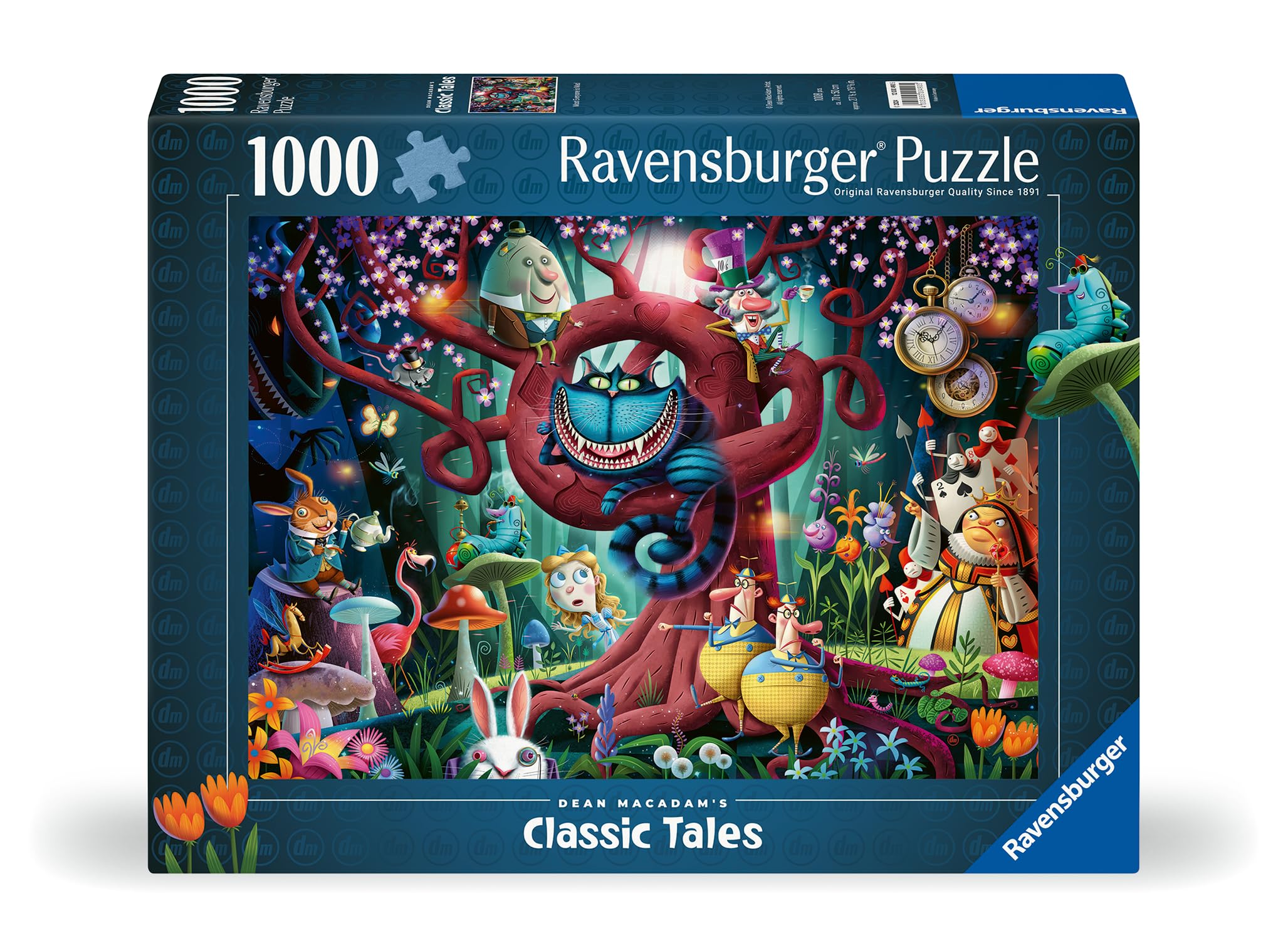 Ravensburger 1000 Piece Jigsaw Puzzle - Todos Estan Locos Aqui - Adult Puzzle for Framing (70x50cm) | Challenging Art Puzzle for Home Decor, Relaxation & Family Game Night