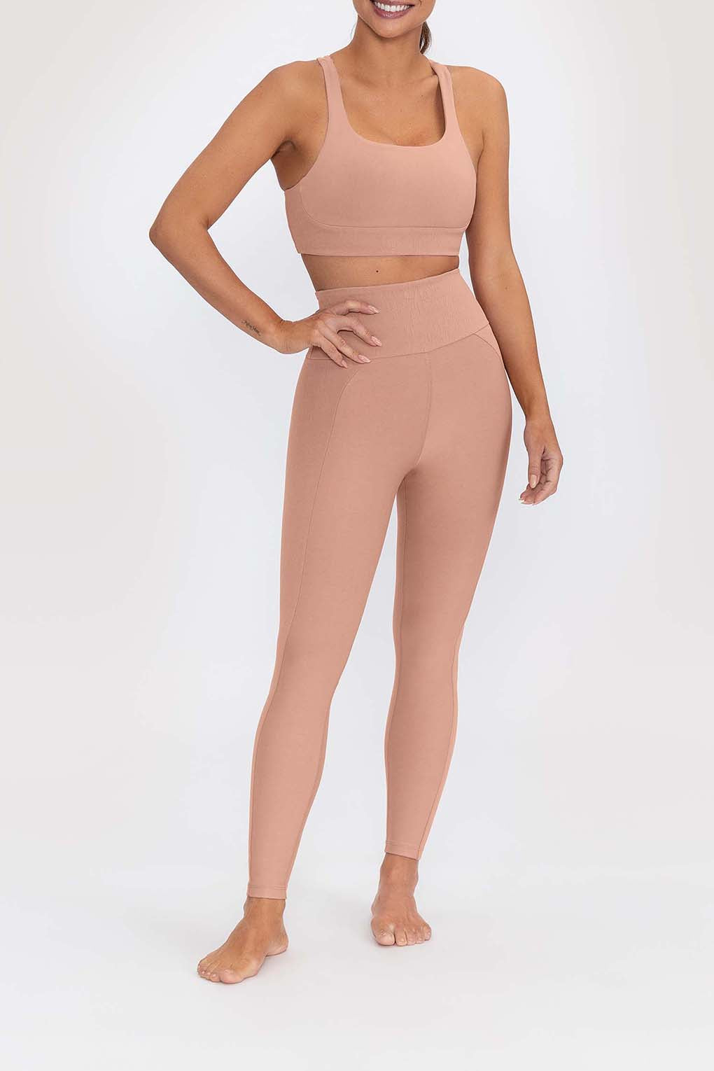 Premium Jacquard Bio Neo Leggings for Women - High Waist Yoga Pants with 4-Way Stretch - Perfect for Workouts, Running & Lounge Wear