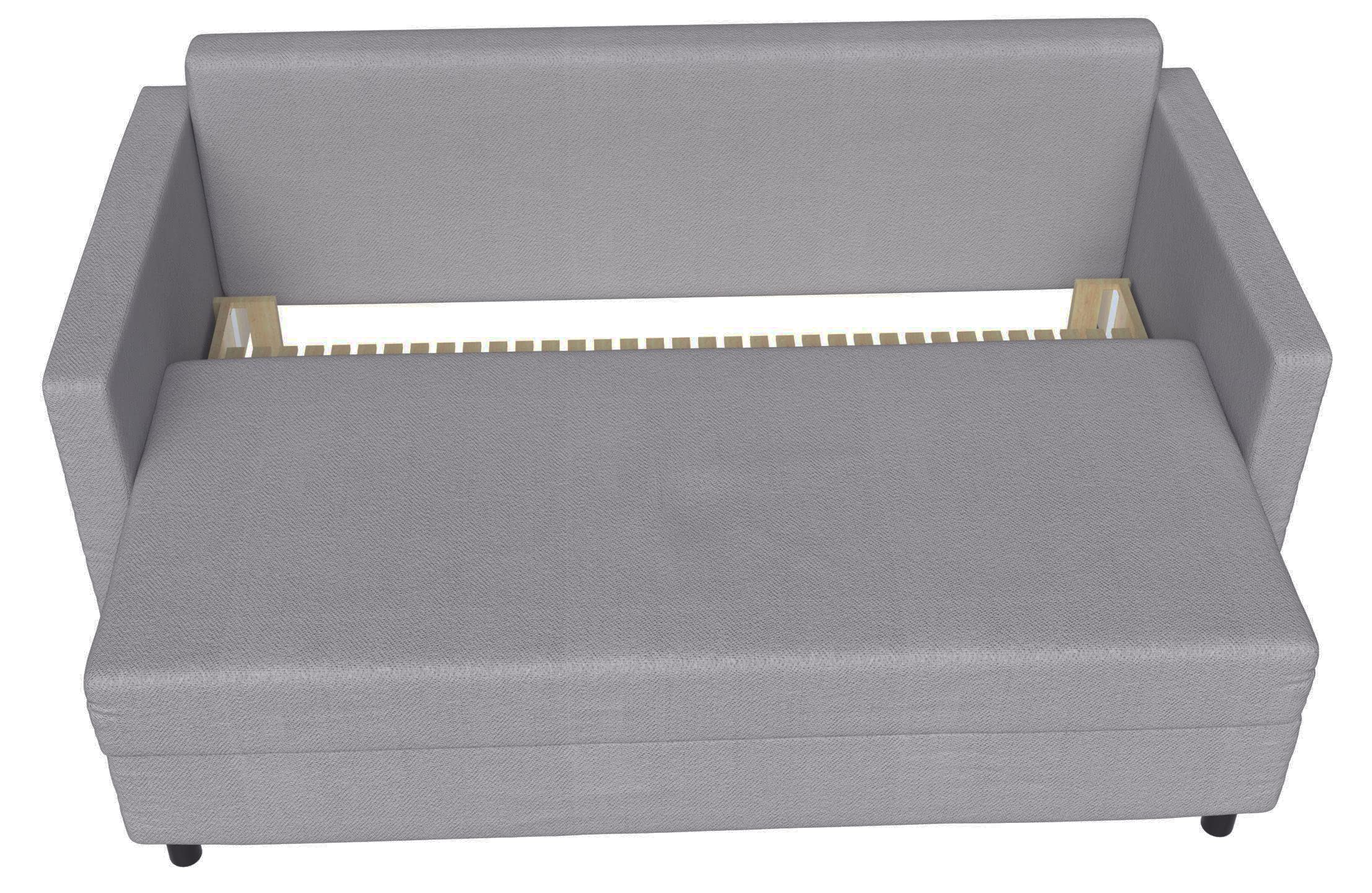 Custom Made Cotton Friheten Sleeper Sofa Cover Replacement for IKEA Friheten 3-Seat Sofa Bed Slipcover - Light Gray | Perfect for Living Room, Guest Room & Home Office Protection