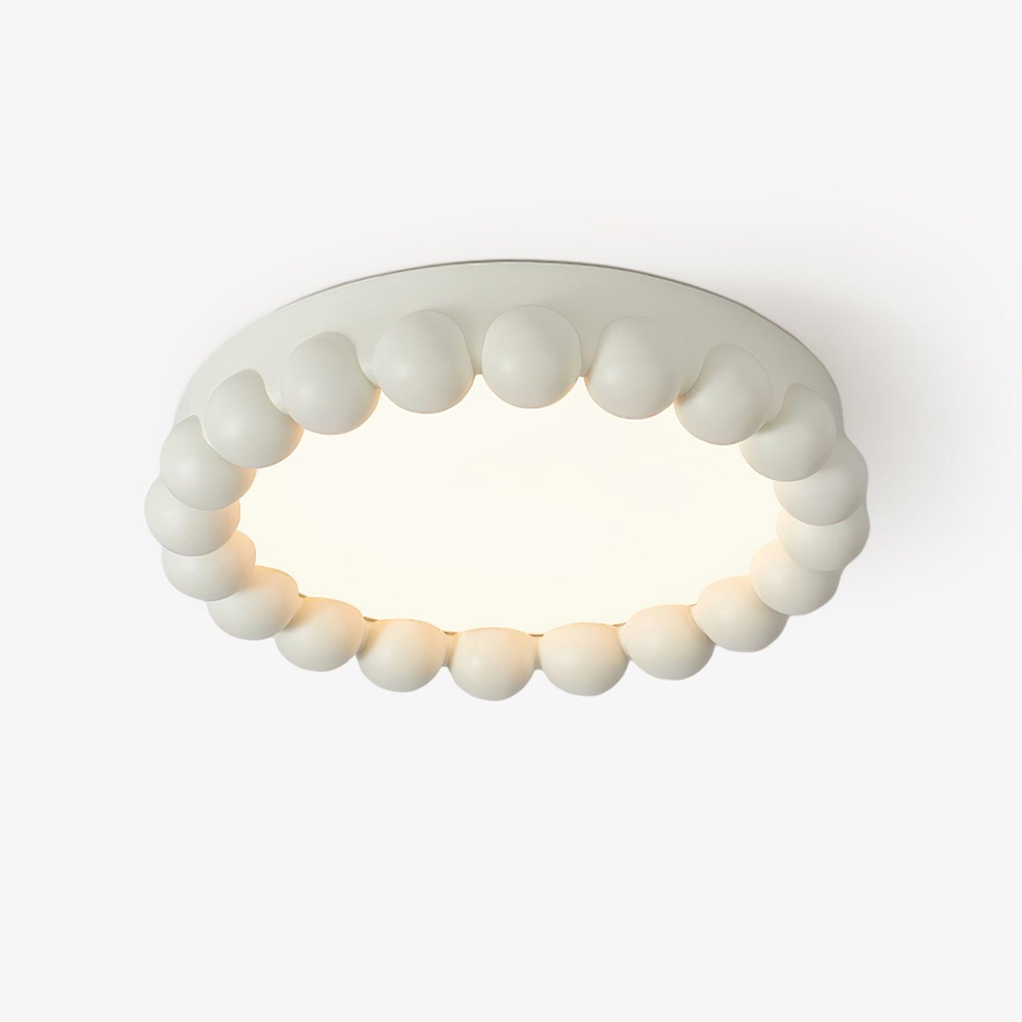Modern Molina Ceiling Lamp - LED Flush Mount Light Fixture for Living Room, Bedroom, Kitchen | Energy Efficient & Dimmable Indoor Lighting | Perfect for Home, Office & Commercial Spaces