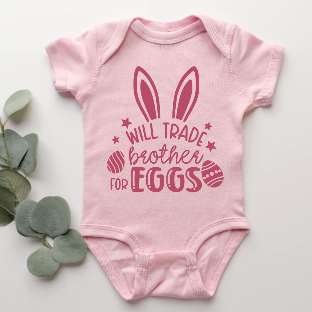Funny Easter Sibling Matching Outfits - Brother & Sister Easter Egg Themed Coordinated Sets for Kids, Toddlers & Infants | Perfect for Easter Egg Hunts, Family Photos & Holiday Celebrations