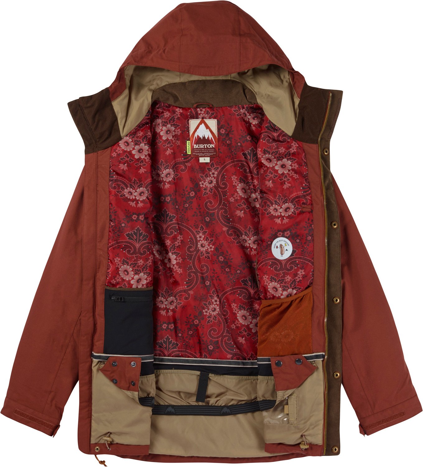 Burton Men's Folsom Jacket - Waterproof Snowboard Jacket for Winter Sports & Outdoor Adventures - Skiing, Snowboarding & Cold Weather Protection