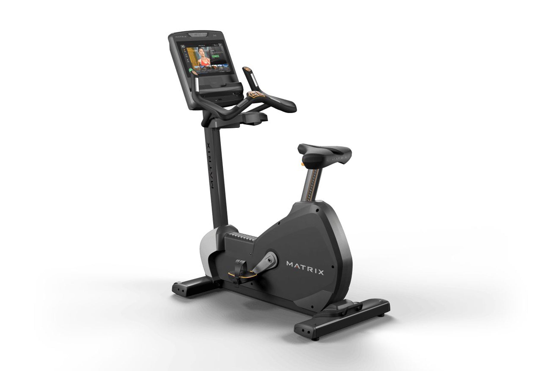Matrix Performance Upright Exercise Bike for Home Gym - Indoor Cycling Bike with Adjustable Resistance & LCD Display - Perfect for Cardio Workouts, Weight Loss & Fitness Training