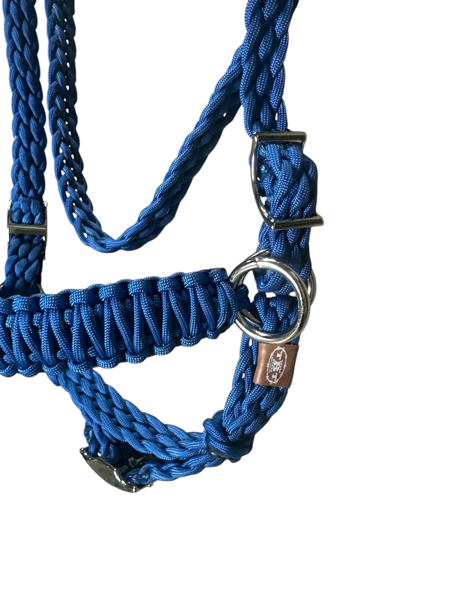 Bitless Bridle Hackamore - Side Pull Horse Tack for Gentle Riding