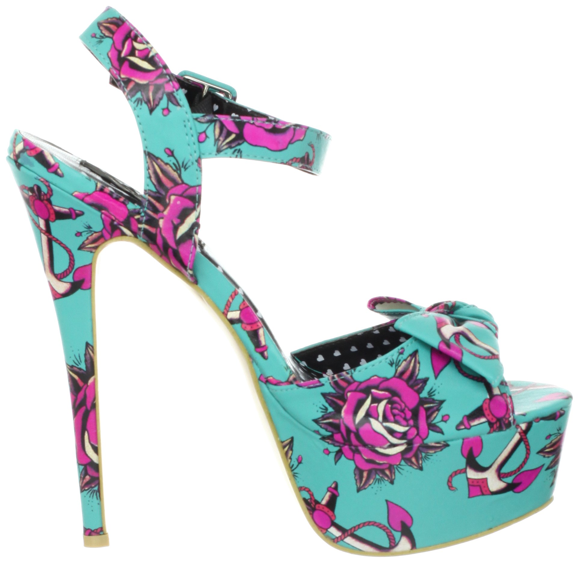 Iron Fist Women's Love Me Now Platform Sandal - Chunky Heel Comfortable Summer Shoes for Casual Outings, Beach & Music Festivals