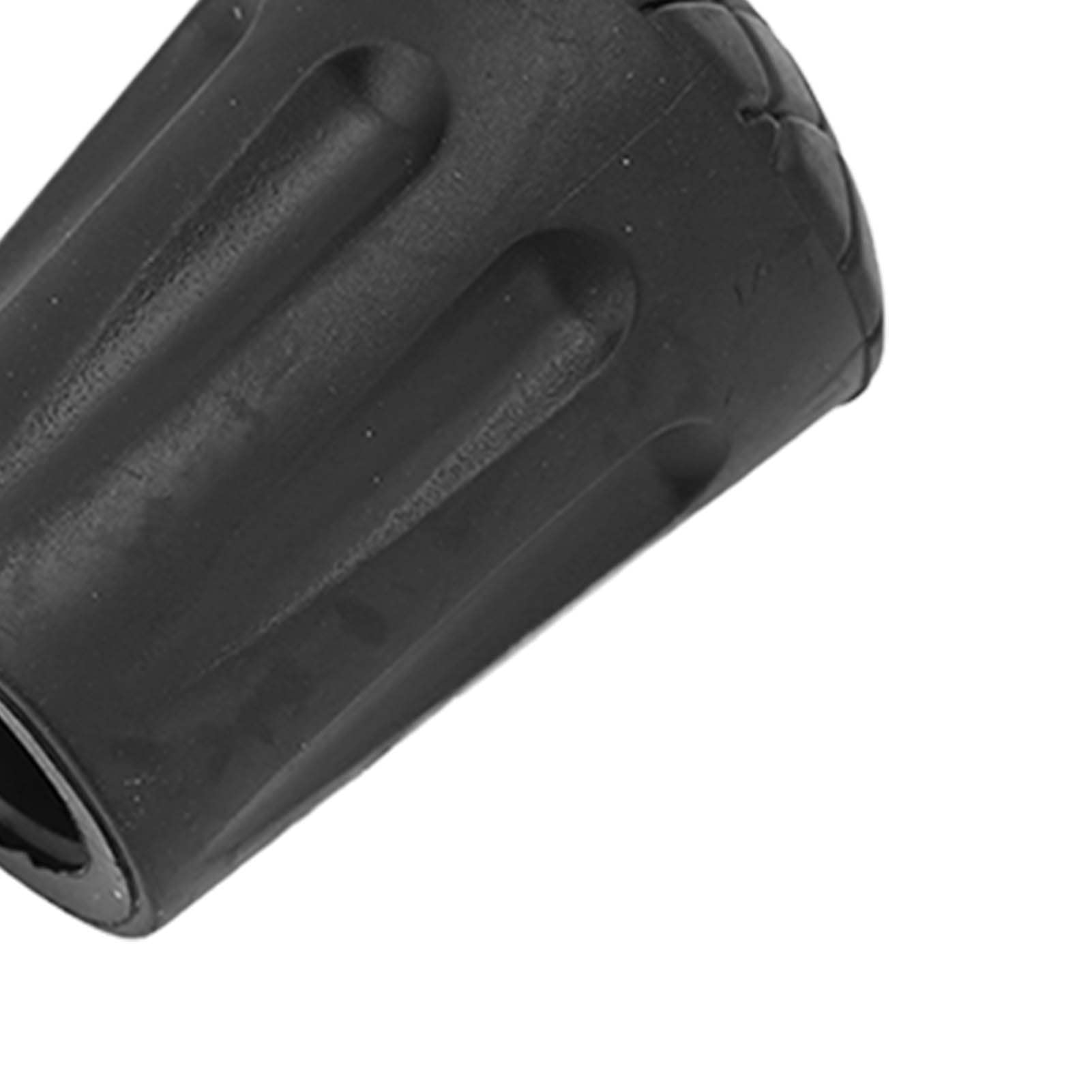 Non-Slip Rubber Walking Cane Tips - 10pcs Universal 11mm Hole Diameter Round Head Foot Covers for Hiking, Trekking & Elderly Support - Prevent Falls on Ice, Snow & Wet Surfaces