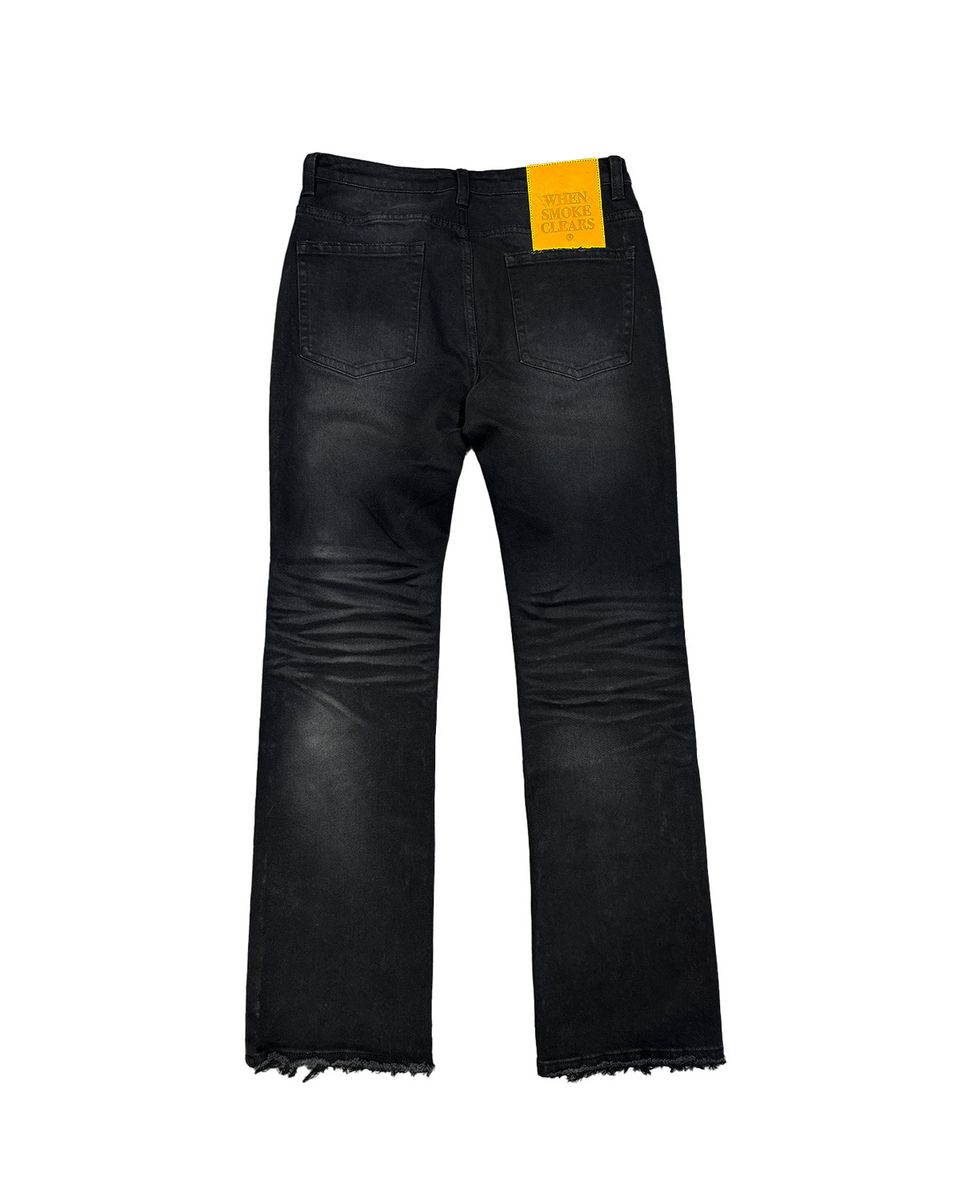 WHEN SMOKE CLEARS Diamond Denim Jeans for Men - Premium Stretch Comfort, Classic Fit - Perfect for Casual Wear, Work & Everyday Outfits