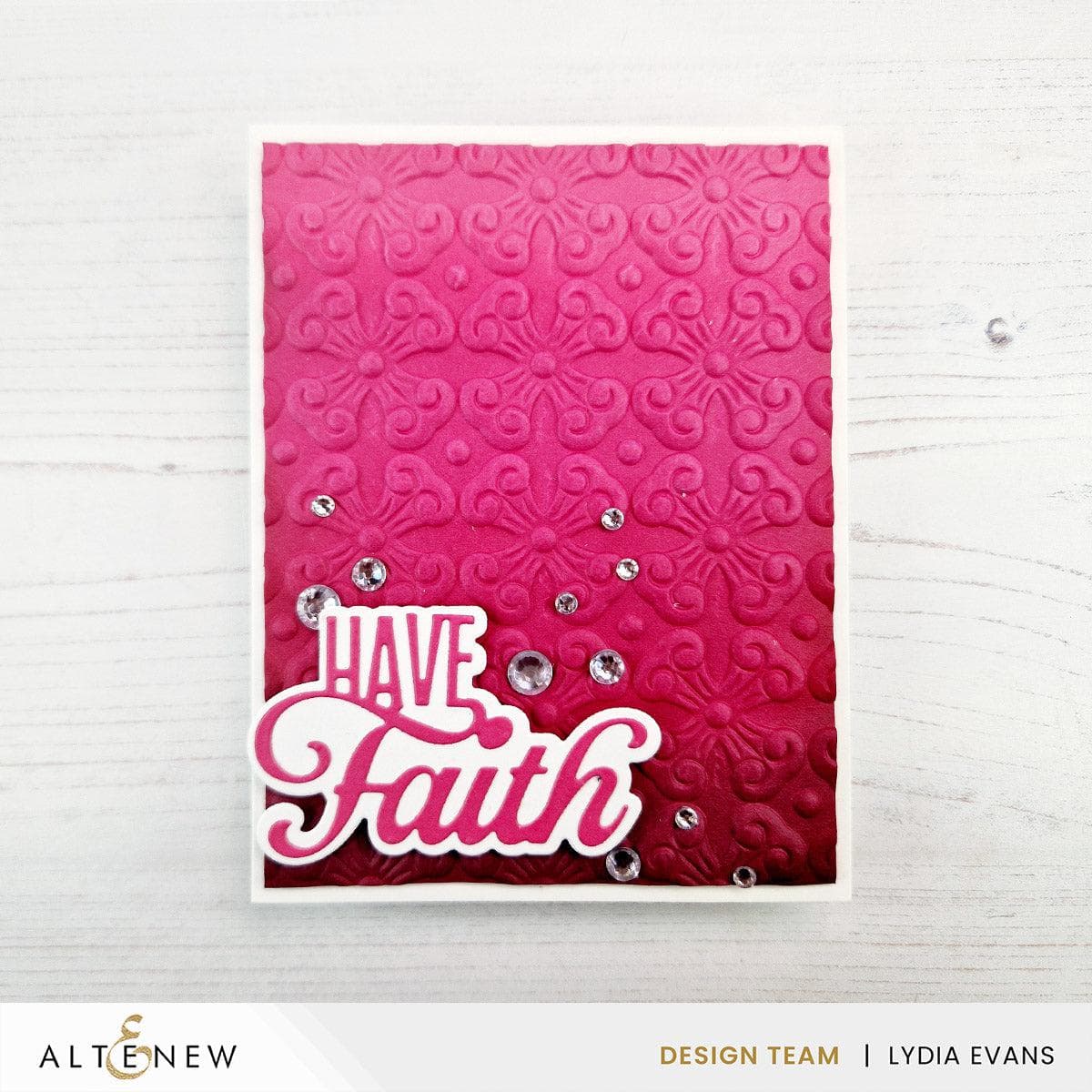 Ornate Emblems 3D Embossing Folder for Card Making, Scrapbooking & DIY Crafts - Perfect for Wedding Invitations, Greeting Cards & Paper Crafts