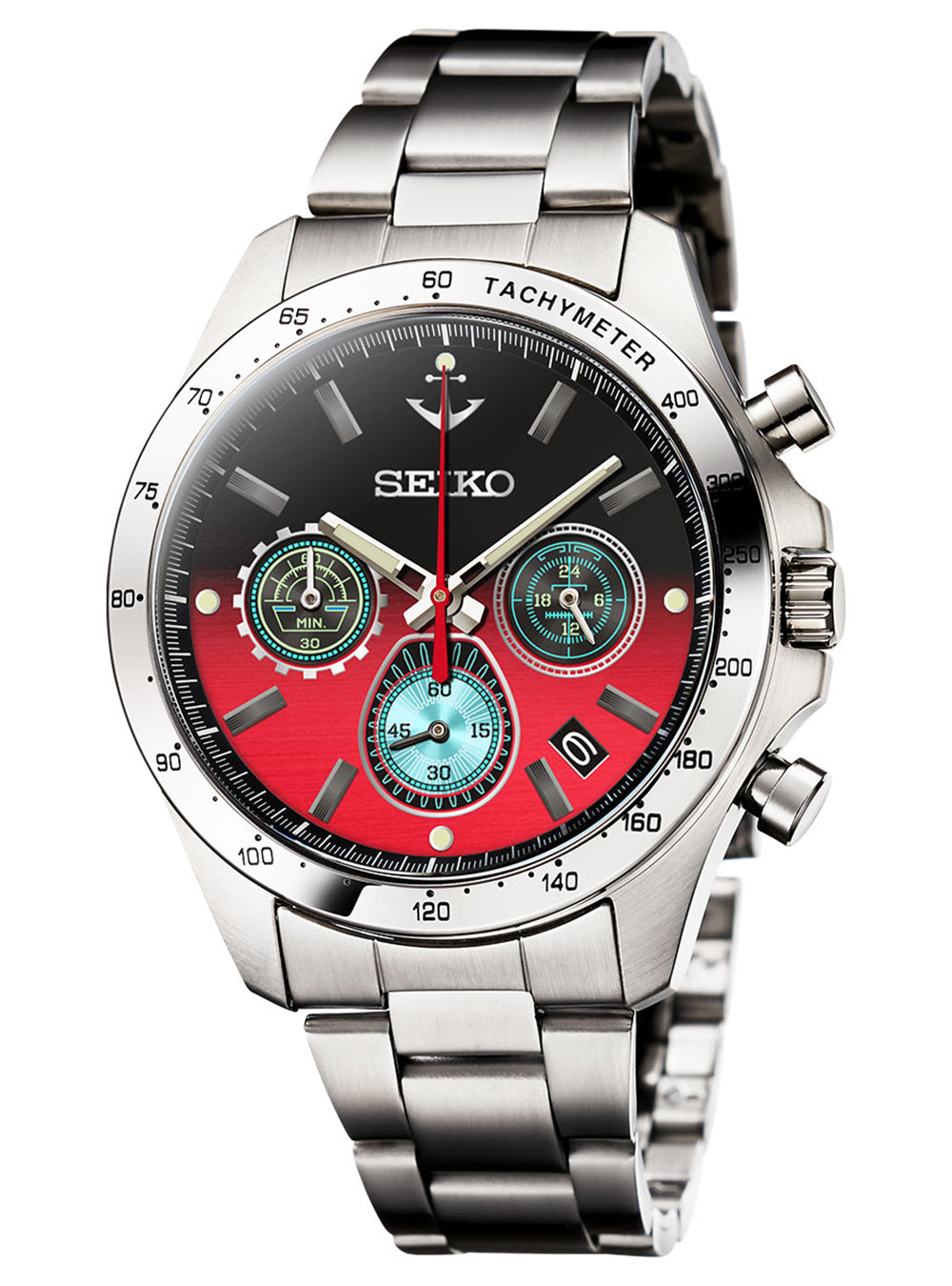 SEIKO Space Battleship Yamato (Star Blazers) 50th Anniversary Limited Edition Watch - Japanese Made Automatic Timepiece for Collectors & Anime Fans - Perfect for Cosplay, Gift Giving & Special Occasions