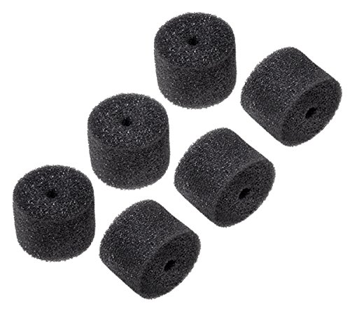 ECS 116083 Transcriber Headset Replacement Ear Cushions (3 Pairs) - Comfortable Ear Pads for Transcription, Call Center & Office Headsets