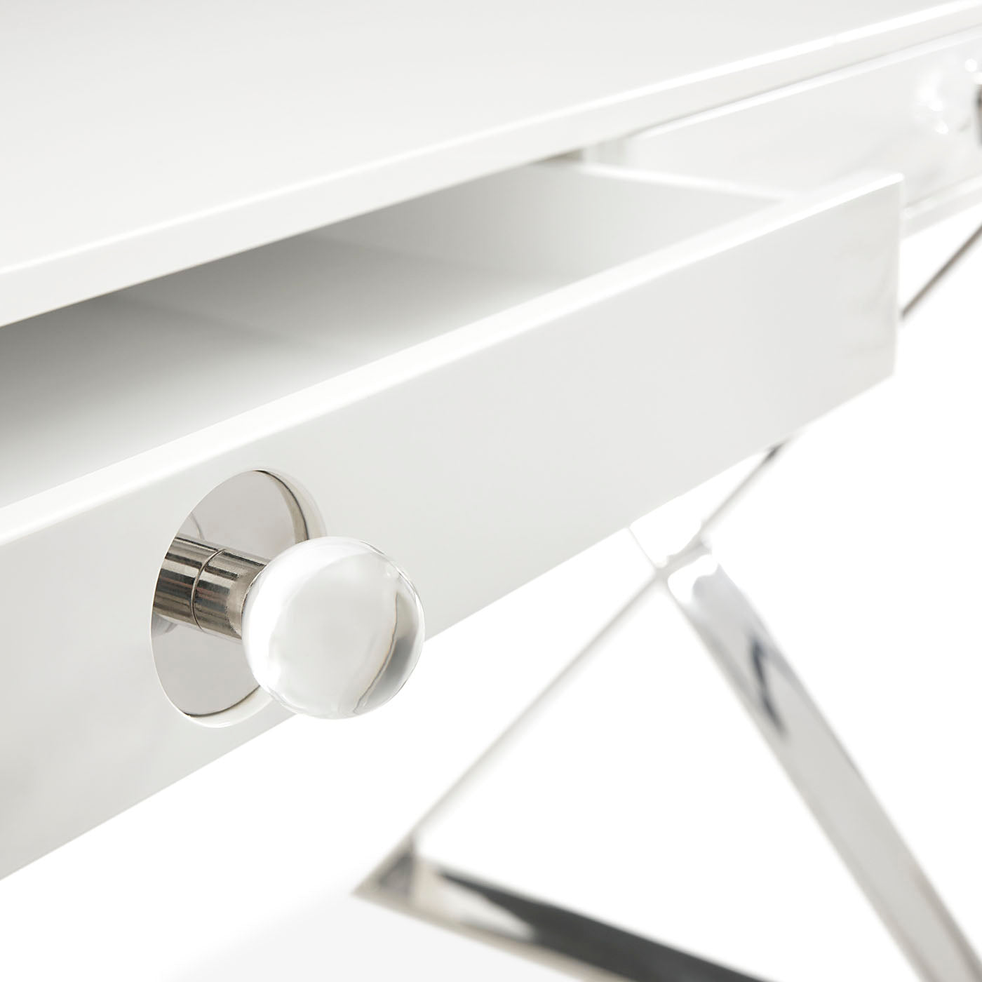 Stylish Channing Desk for Home Office - Modern Writing Desk with Storage, Perfect for Remote Work & Study