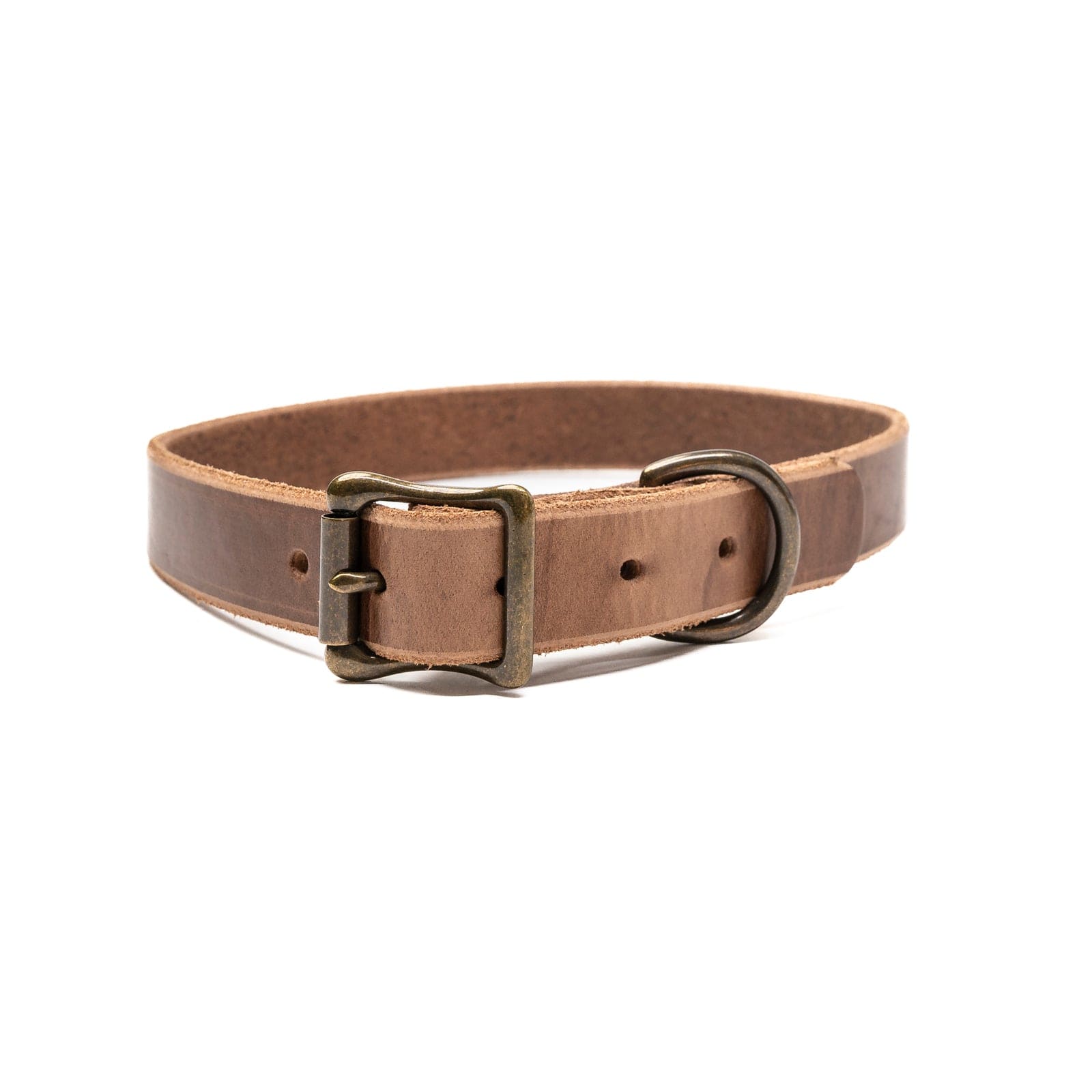 Premium Matching Dog Collar & Leash Set - Natural Leather, Adjustable Pet Walking Accessories for Small Medium Large Dogs - Perfect for Daily Walks, Training & Outdoor Adventures