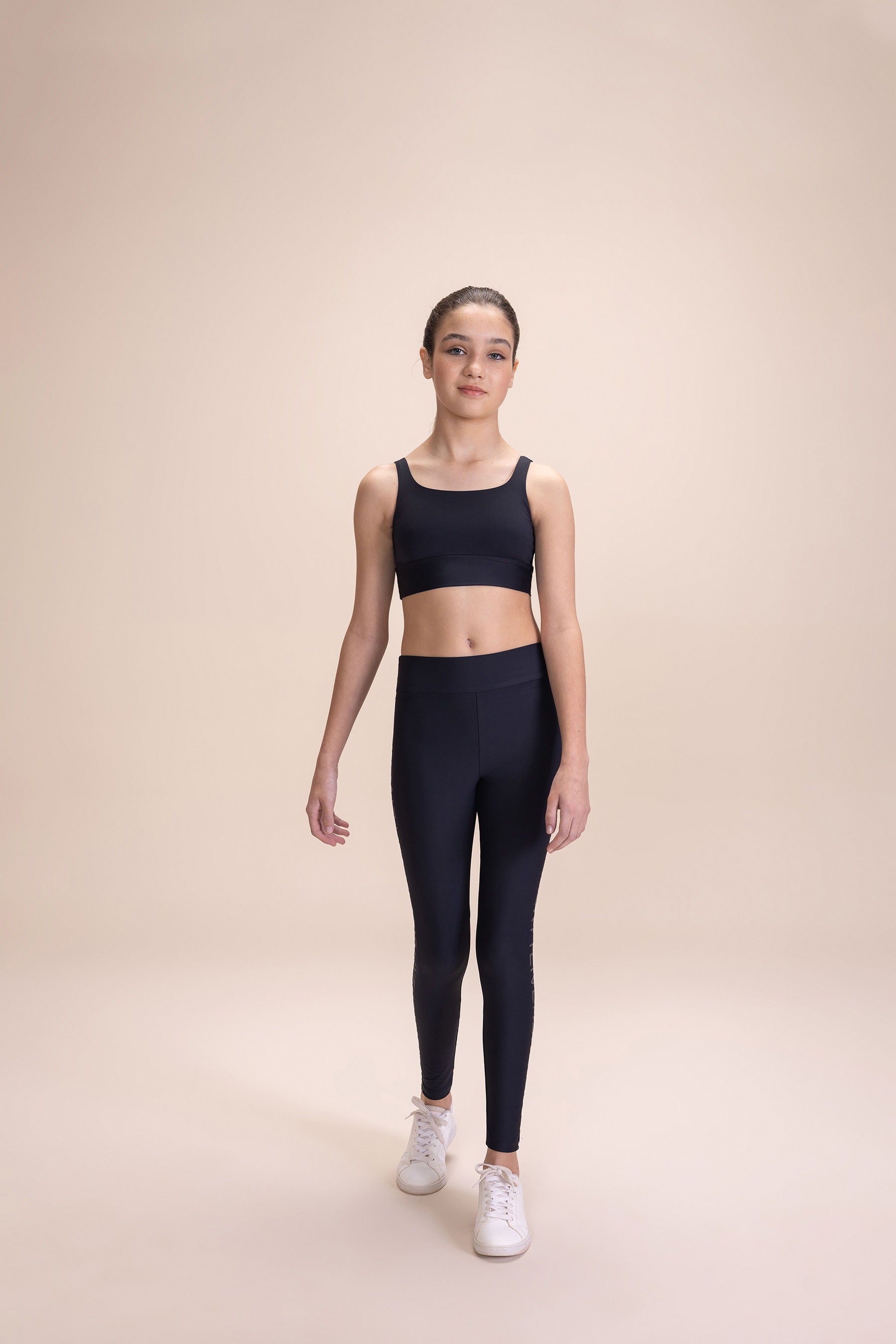 Move Sense® Kids Sports Bra for Girls - Breathable Comfort Support for Running, Yoga & Active Play - Perfect for School PE & Outdoor Activities