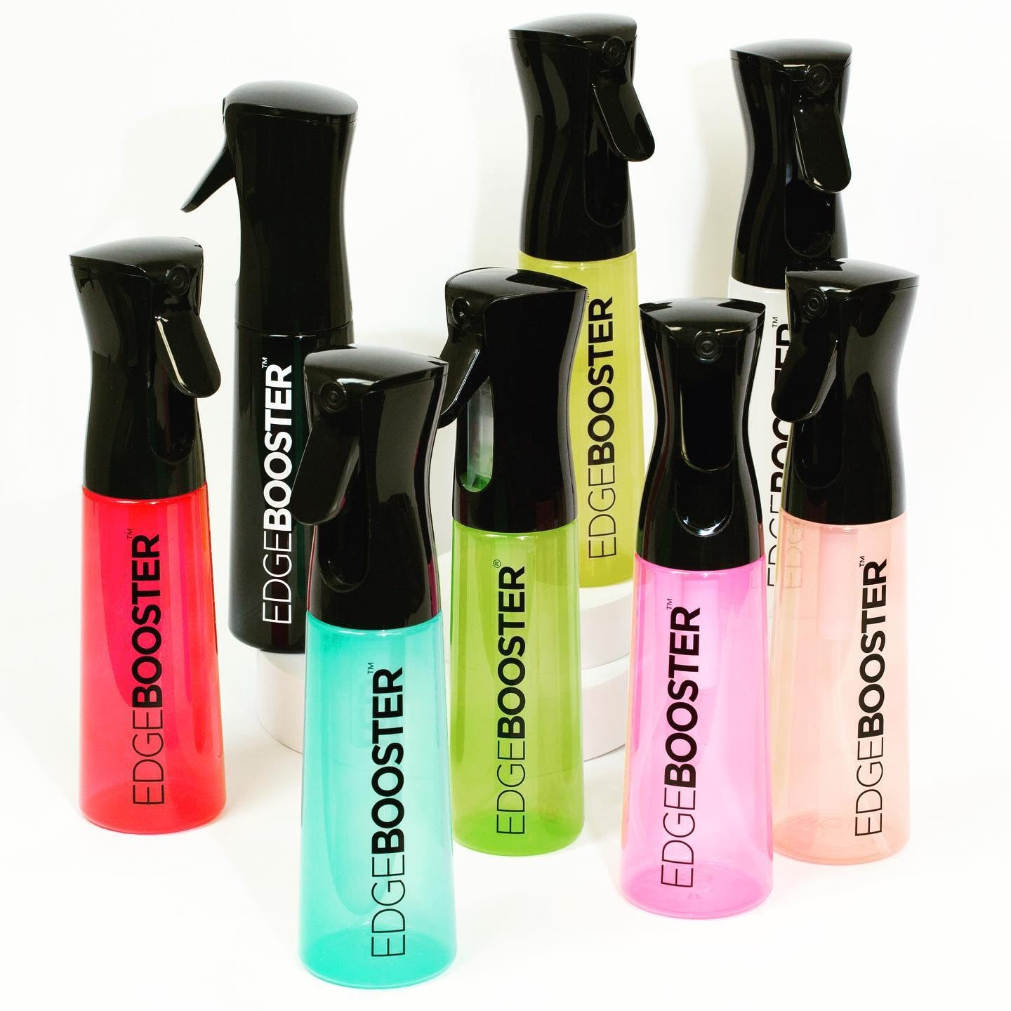 Style Factor Fine Mist Spray Bottle (Red) - Perfect for Hair Styling, Skincare & Plant Misting - Travel-Friendly Refillable Water Sprayer