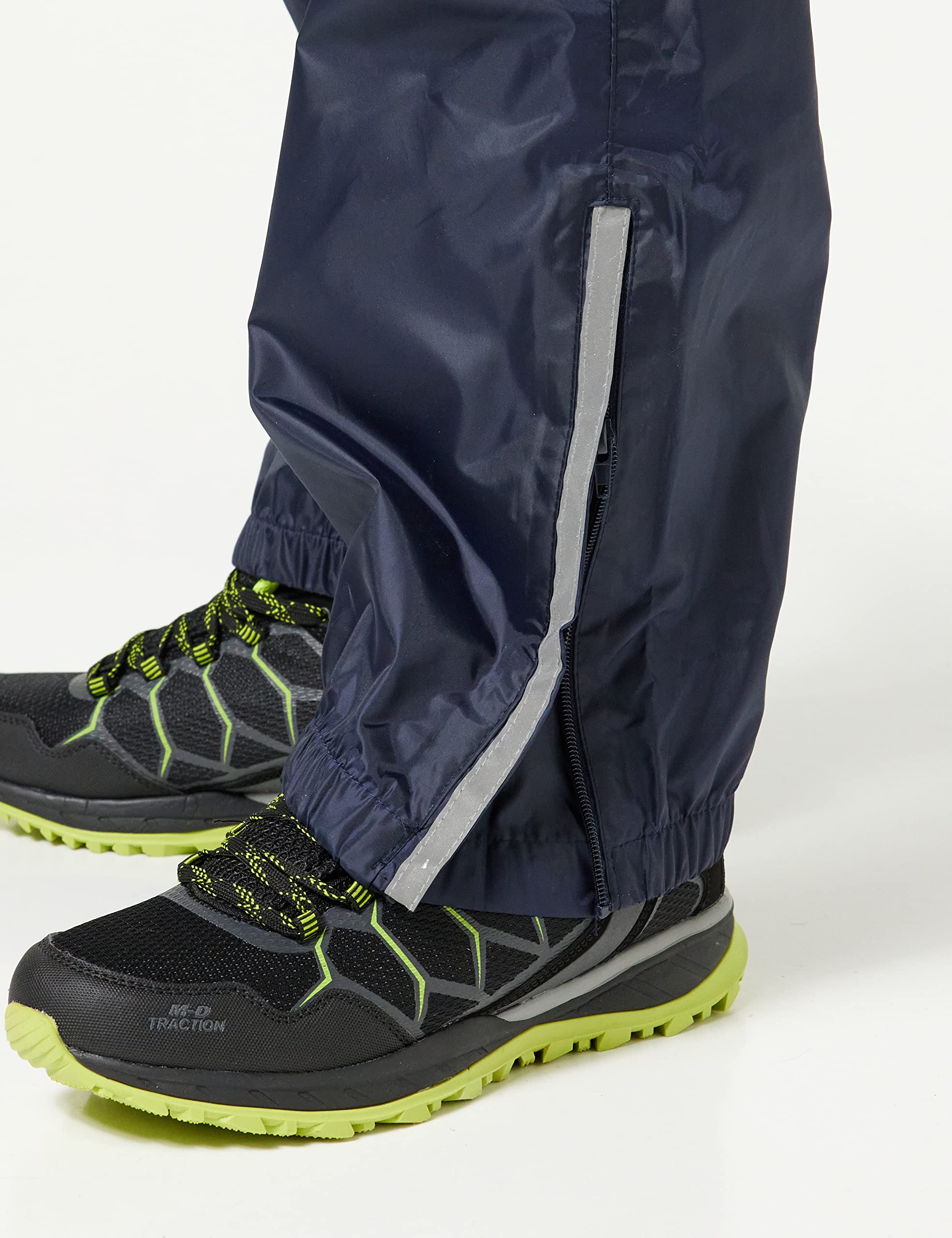 Men's Waterproof Rain Pants - Lightweight & Breathable Outdoor Hiking Gear for Camping, Fishing & Cycling