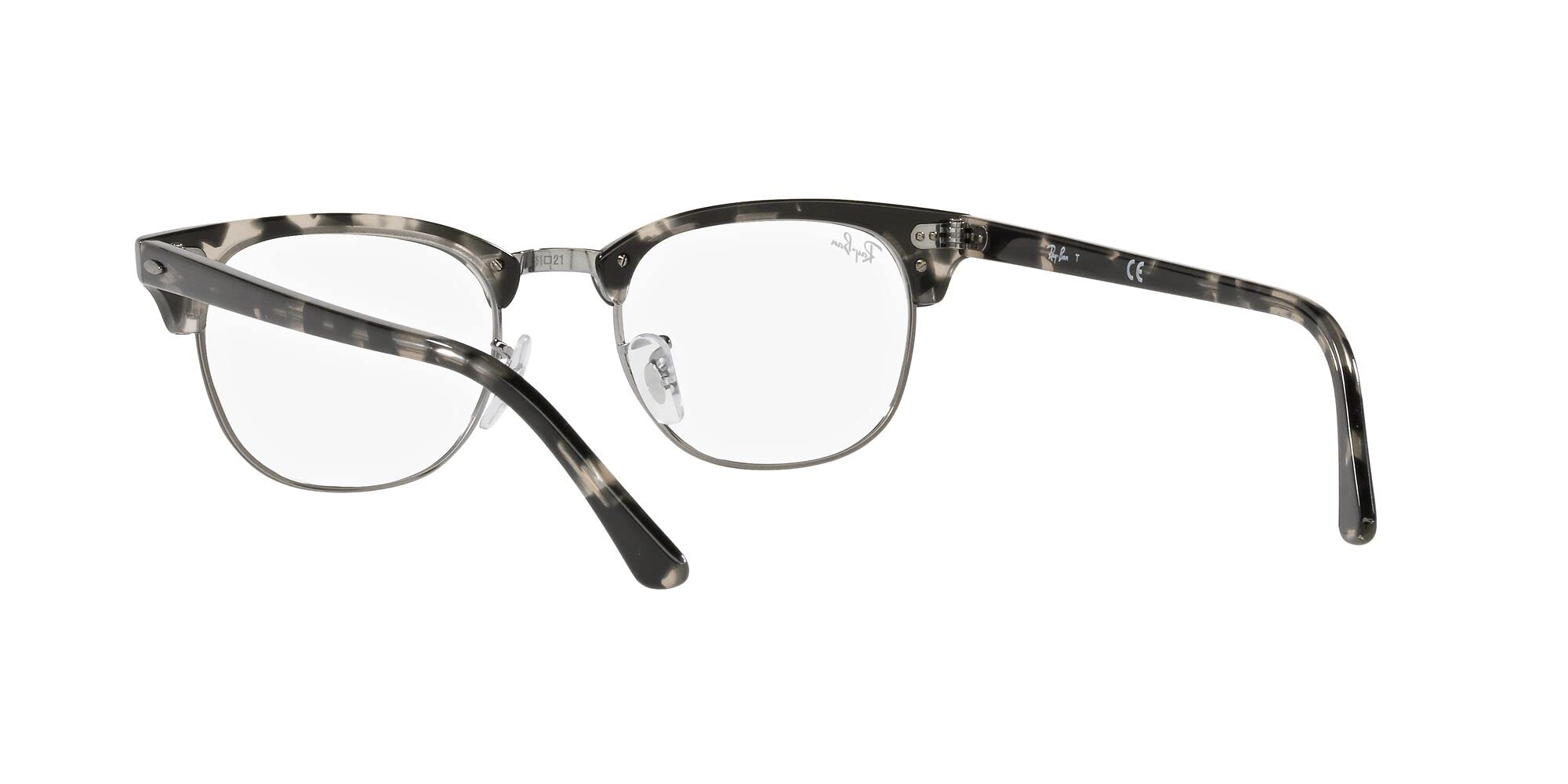 Ray-Ban Rx5154 Clubmaster Square Prescription Eyeglasses Frames - Classic Retro Style for Men & Women - Perfect for Reading, Office Work, and Fashion Accessories