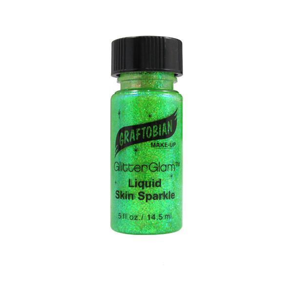 Graftobian GlitterGlam Liquid Skin Sparkle - Body Glitter Makeup for Face & Body - Perfect for Festivals, Cosplay & Night Out