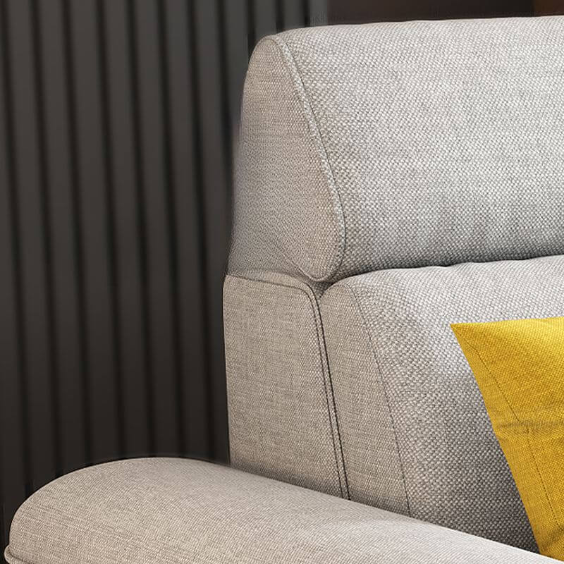 L-Shape 5-Seater Left-Hand Facing Recliner Sofa - Perfect for Living Room, Home Theater & Family Gatherings